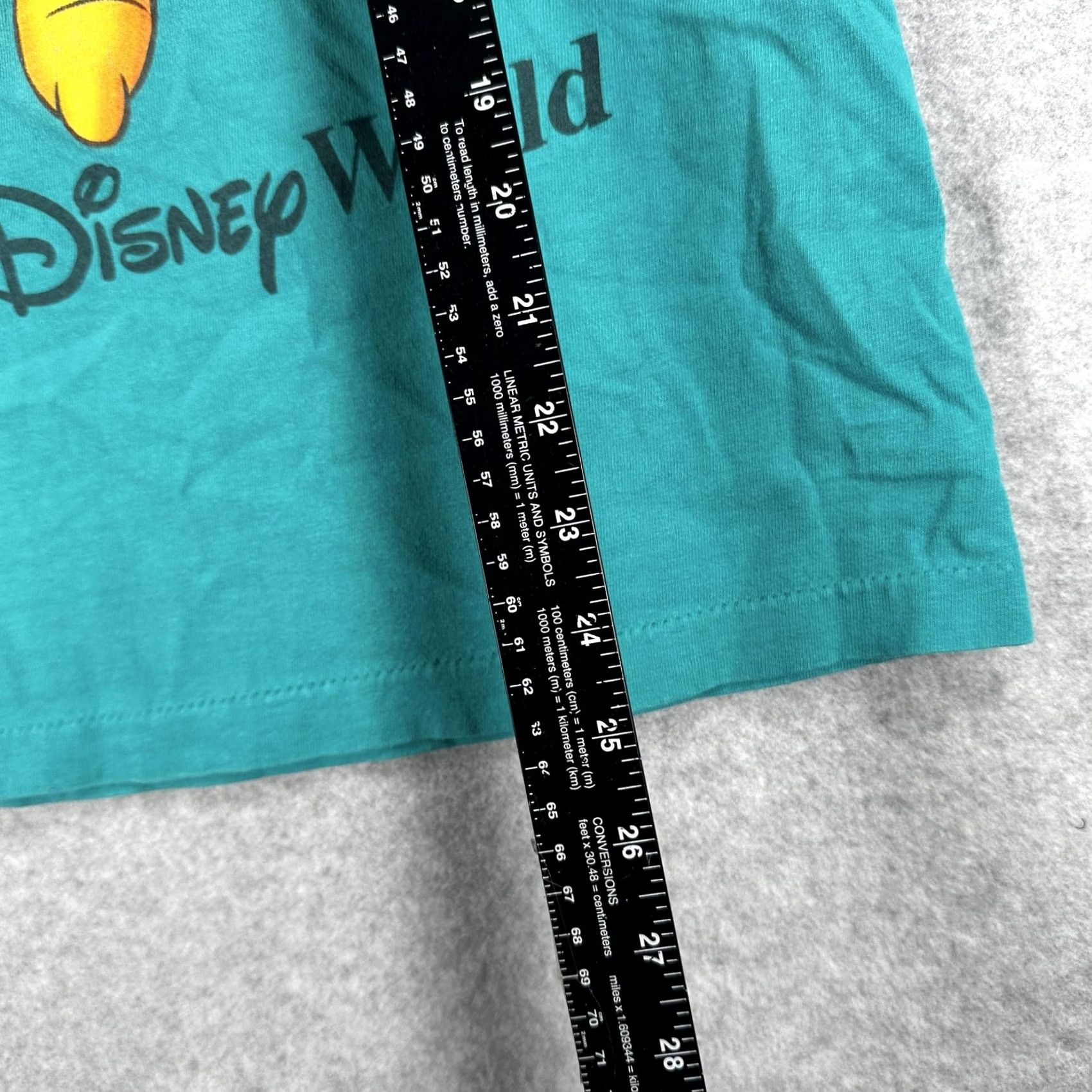 Disney VINTAGE Mickey Inc Shirt Mens Small Green Walt Disney World 25 Mickey Mouse 90s Size US S / EU 44-46 / 1 - 5 Thumbnail