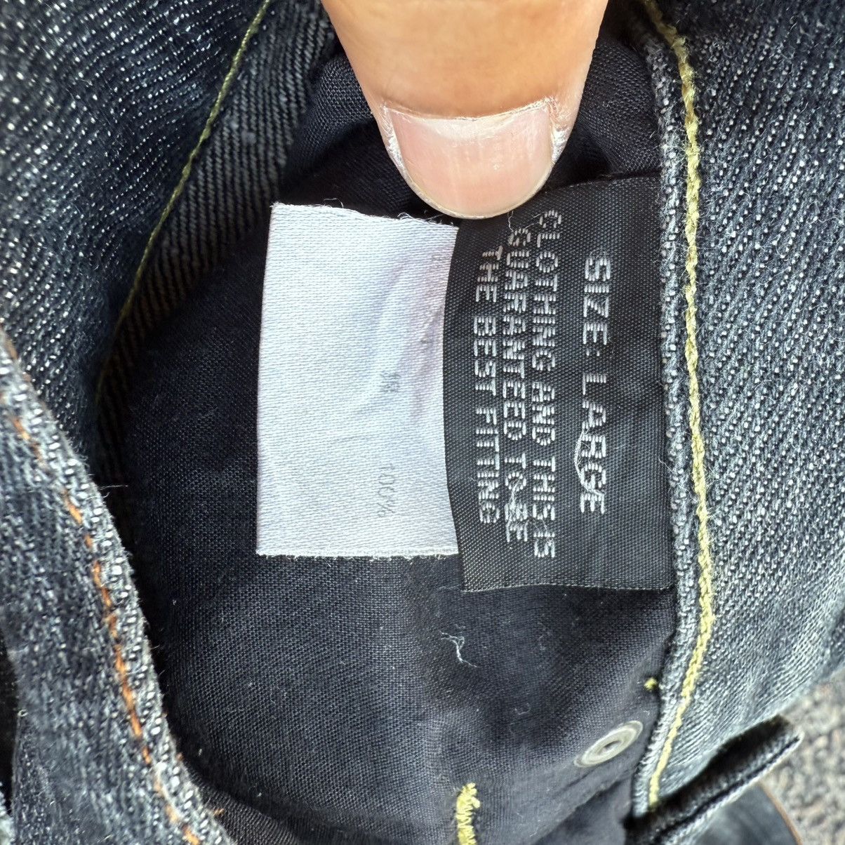 Japanese Brand × Jean × Vintage VINTAGE GUMU INTERNATIONAL BLACK JEAN DENIM PANTS Size US 32 / EU 48 - 16 Thumbnail