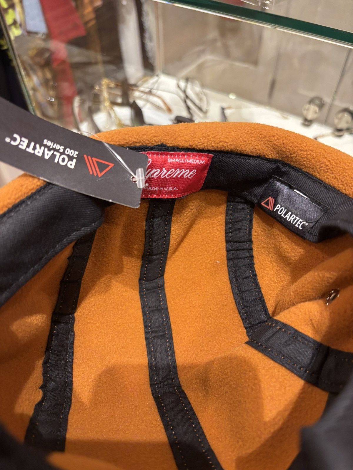 Supreme Supreme Polartec Ear Flap Fleece Camp Cap Size ONE SIZE - 4 Thumbnail
