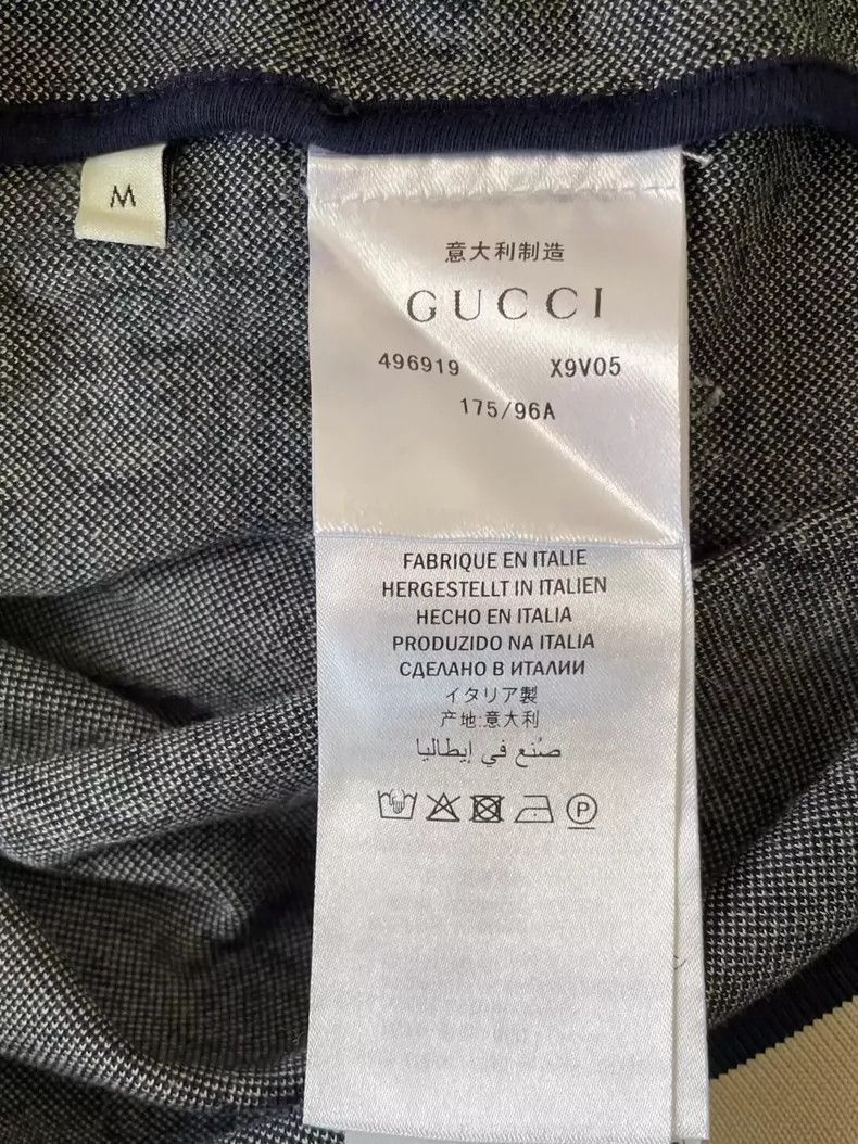 Gucci Gucci Red and blue full print double G school uniform jacke Size US M / EU 48-50 / 2 - 5 Thumbnail