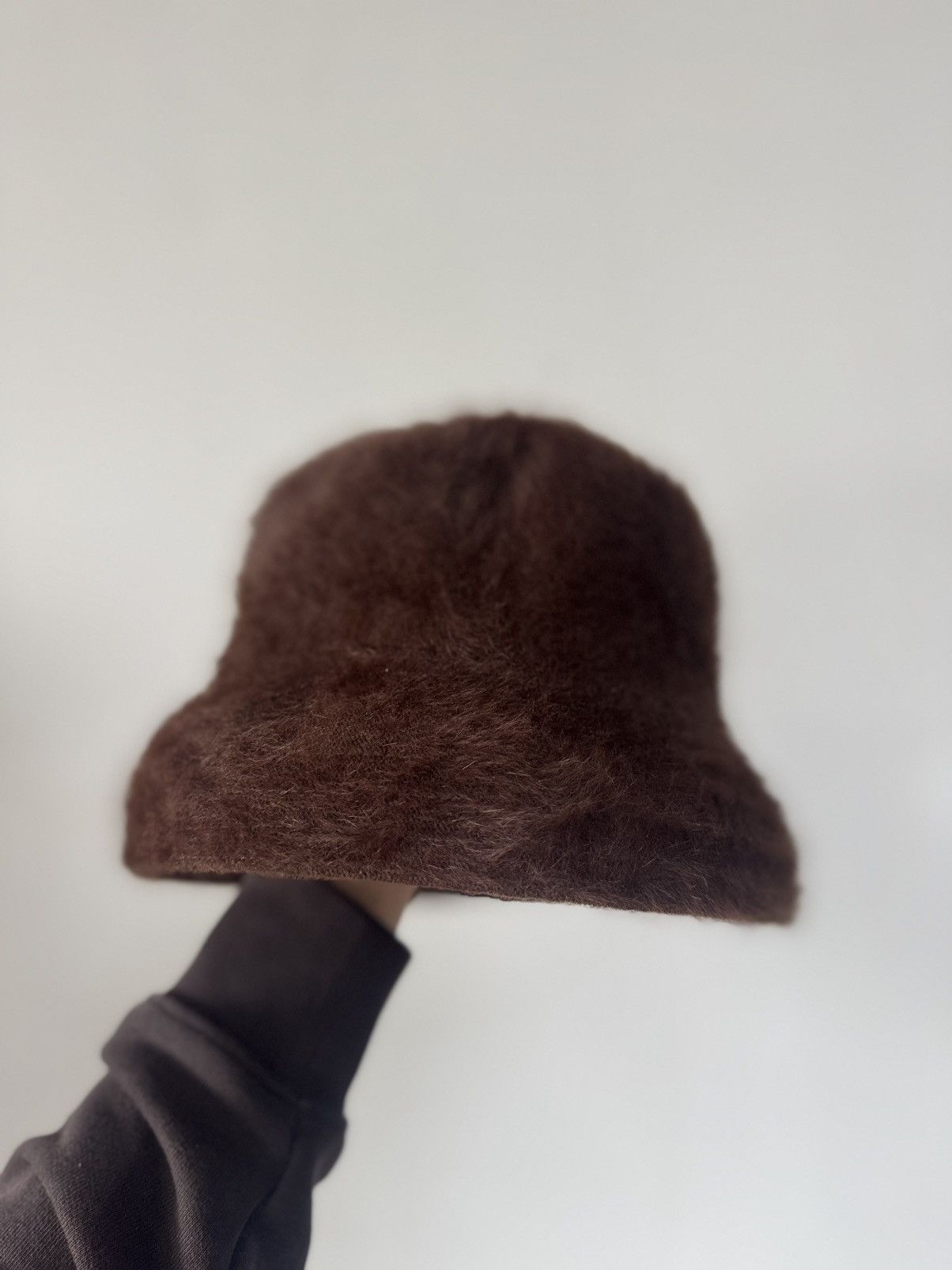 Kangol Vintage mohair bucket panama angora fur faux hat Size ONE SIZE - 2 Thumbnail
