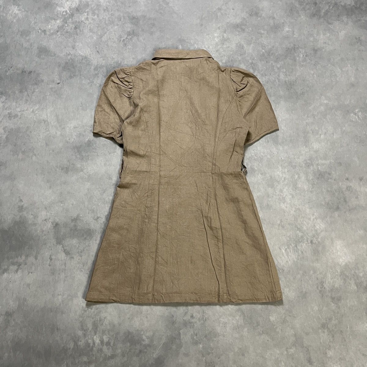 SLY 2000s SLY - Puff Sleeve Blazer Style Dress Size S / US 4 / IT 40 - 11 Thumbnail