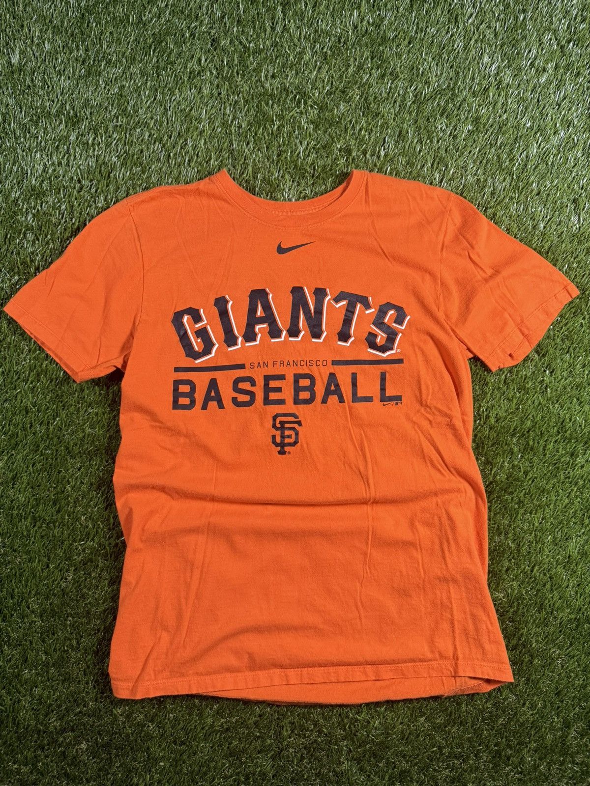 MLB Vintage Y2k San Francisco Giants Nike Center Swoosh Logo Tee Size US M / EU 48-50 / 2 - 1 Thumbnail