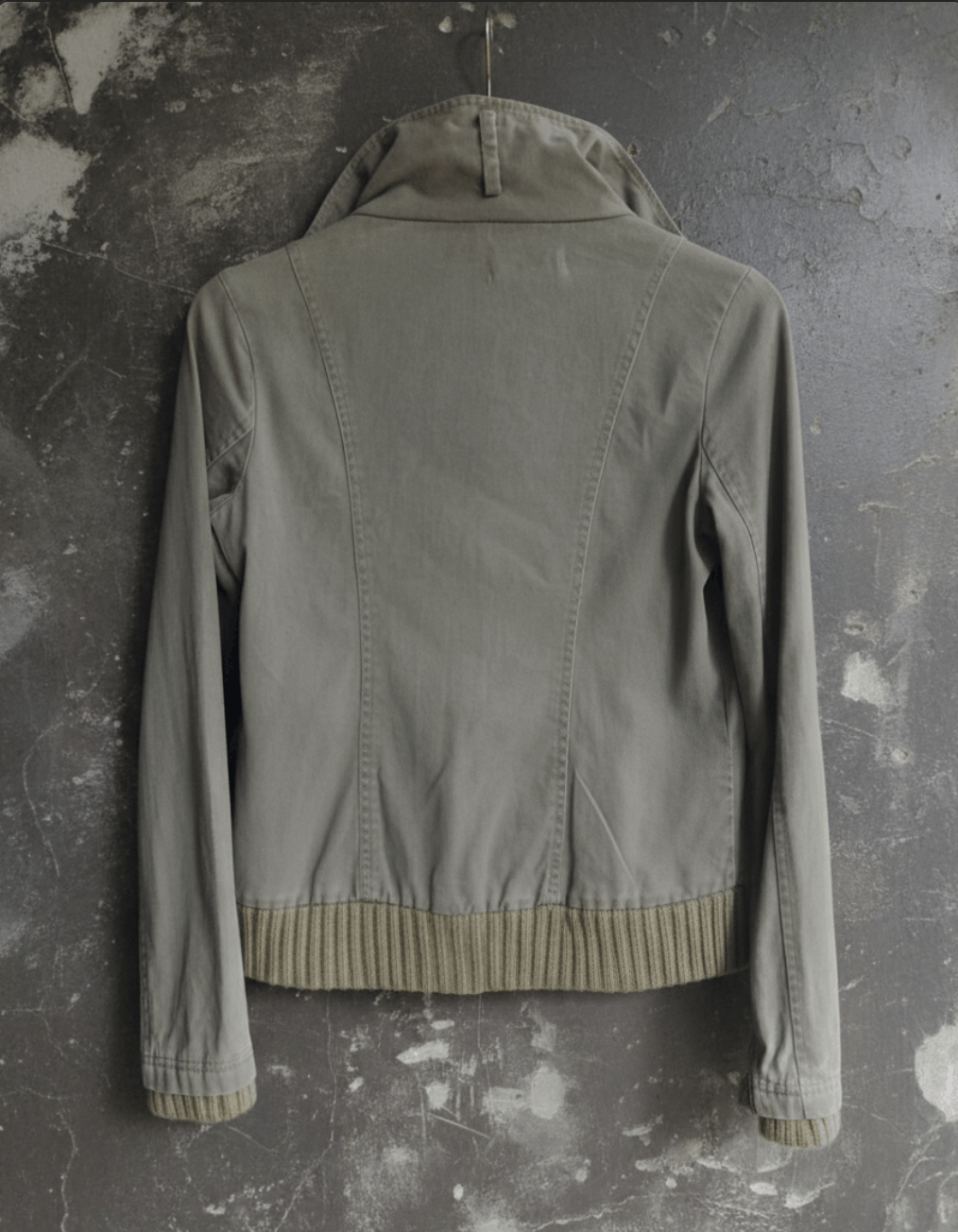 Japanese Brand RARE! Japan Vintage Bomber Maison Gilfy Green Army Jacket Size M / US 6-8 / IT 42-44 - 3 Thumbnail
