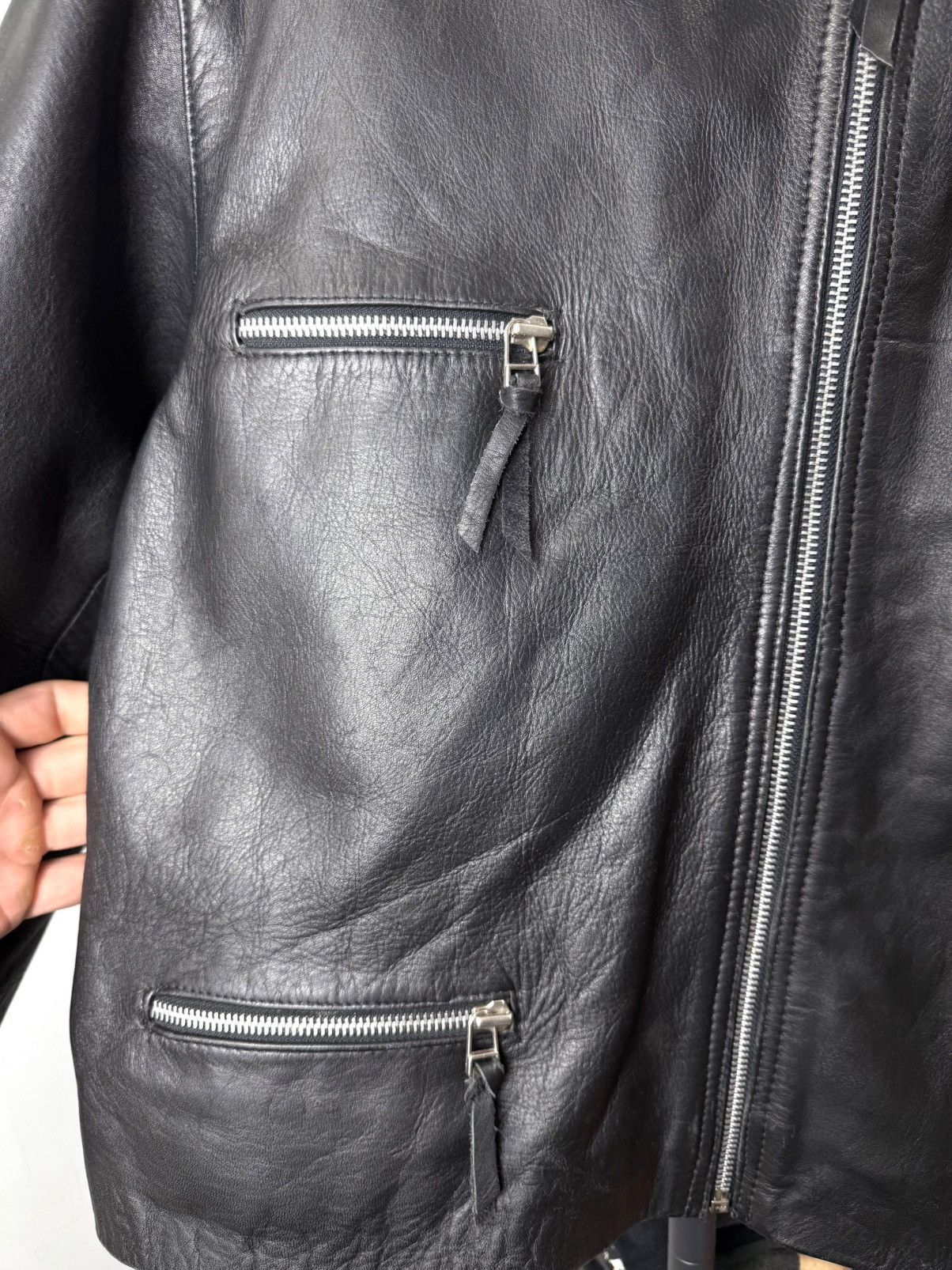Vintage 1990’s Vintage Bomb Boogie Archive Leather Jacket Stussy Size US M / EU 48-50 / 2 - 5 Thumbnail