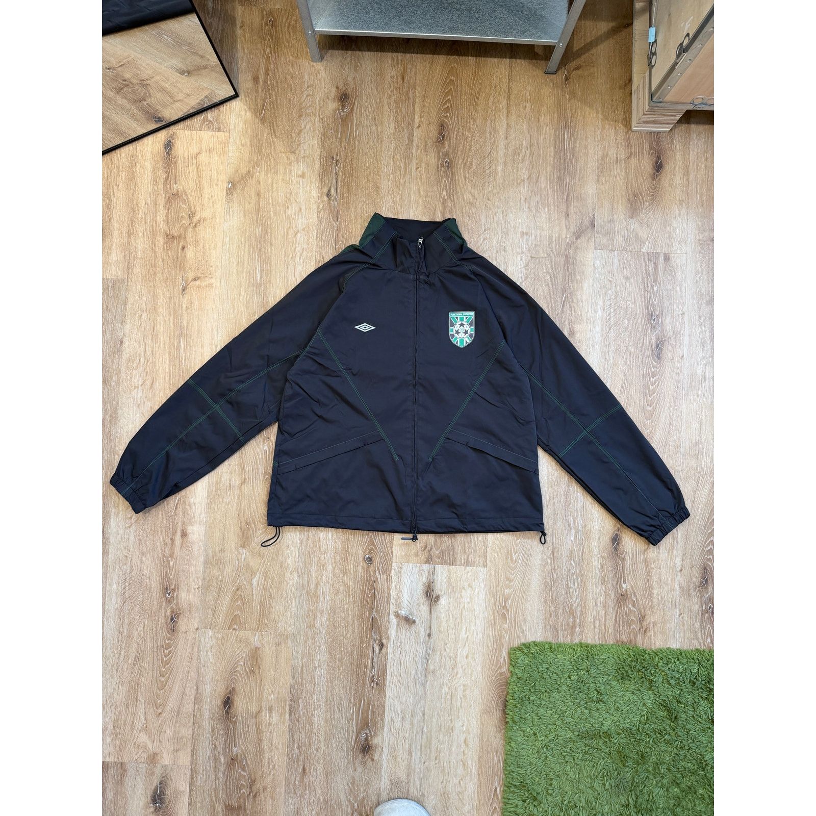 HIDDEN Hidden NY x Umbro Soccer Track Jacket Black XL NWT Size US XL / EU 56 / 4 - 1 Thumbnail