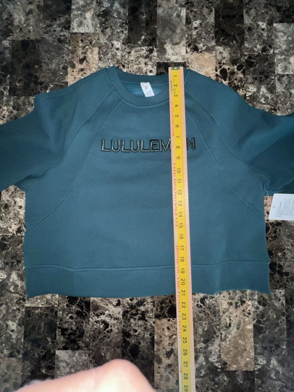 Lululemon LULULEMON SCUBA OVERSIZED PULLOVER STORM TEAL SIZE M/L NWT Size M / US 6-8 / IT 42-44 - 7 Thumbnail