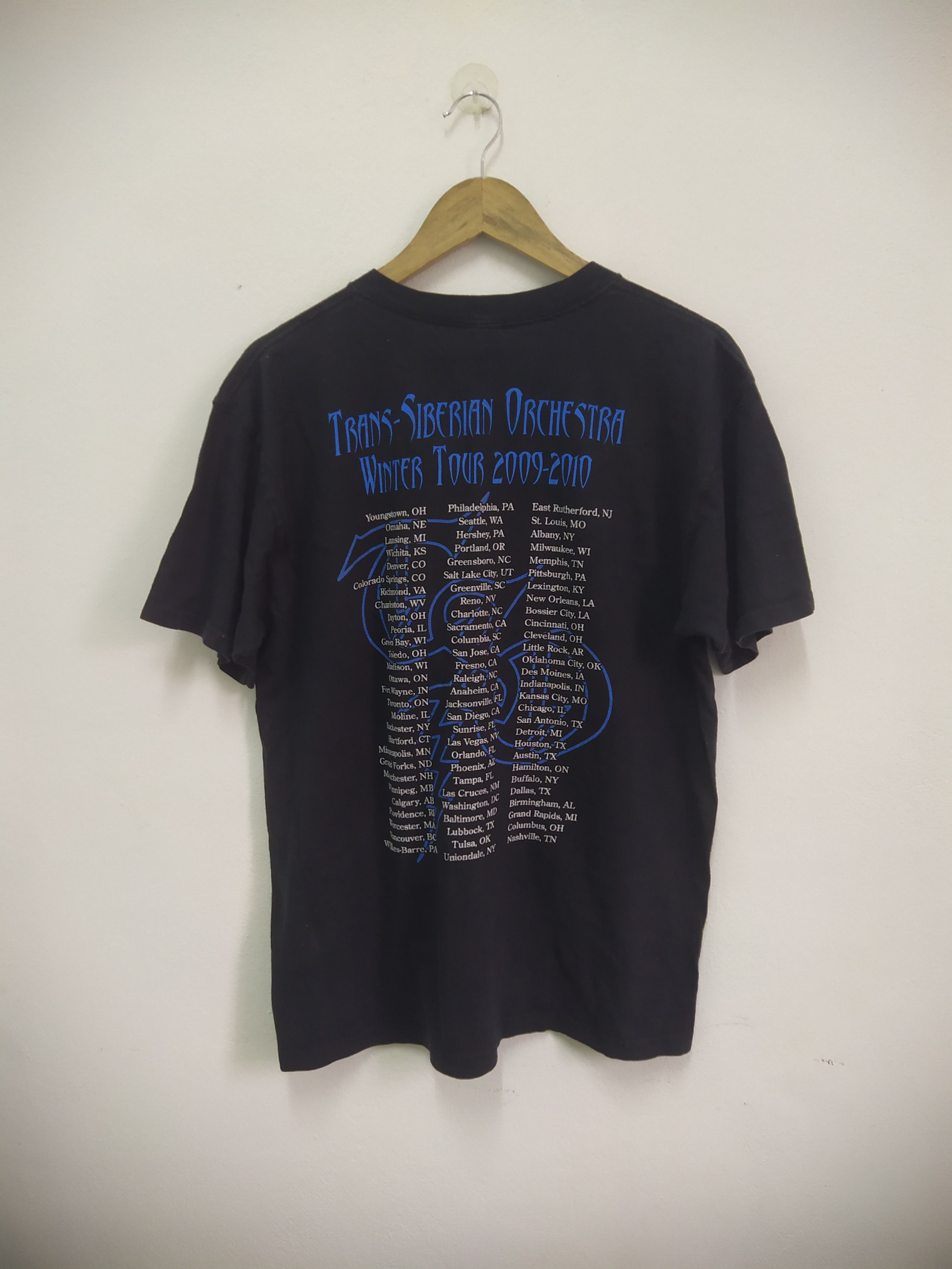 Band Tees Trans Siberians Orchestra Tour 2009 Vintage Y2K Size US L / EU 52-54 / 3 - 2 Thumbnail
