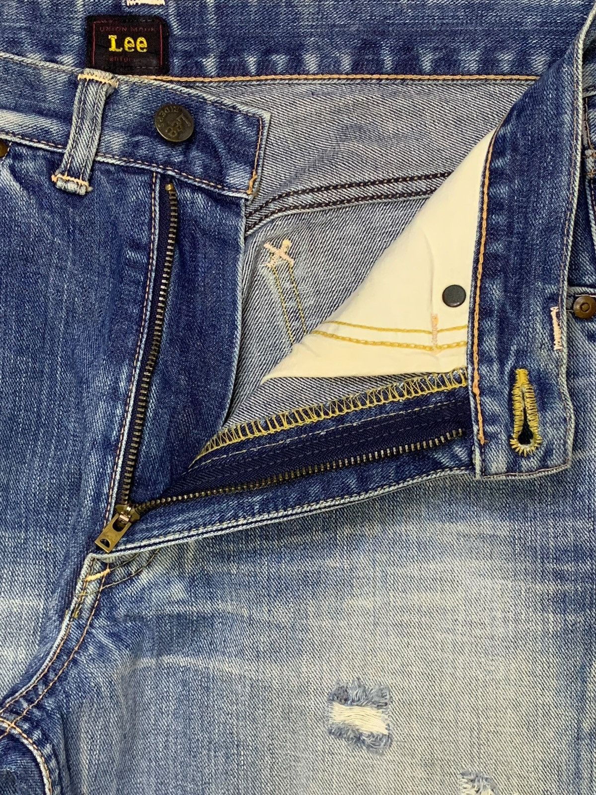Japanese Brand SALES🔥Vintage Lee Riders Union Made Sanforized Loose Jeans Size US 30 / EU 46 - 9 Thumbnail