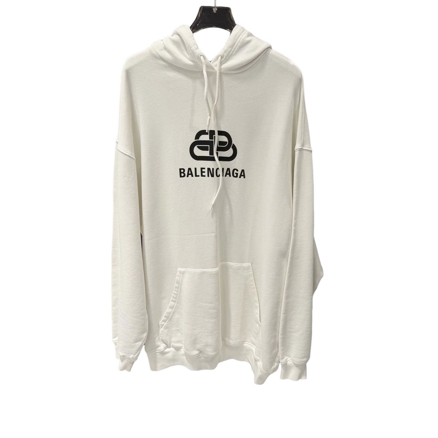 Balenciaga Balenciaga Logo Print Hoodie Size M Size US M / EU 48-50 / 2 - 1 Thumbnail