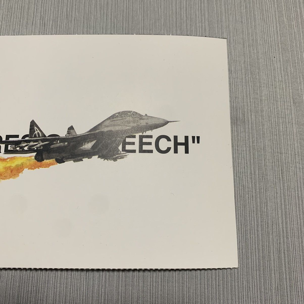 Virgil Abloh Virgil Abloh Postcard “Figures Of Speech Jet” Size ONE SIZE - 3 Thumbnail