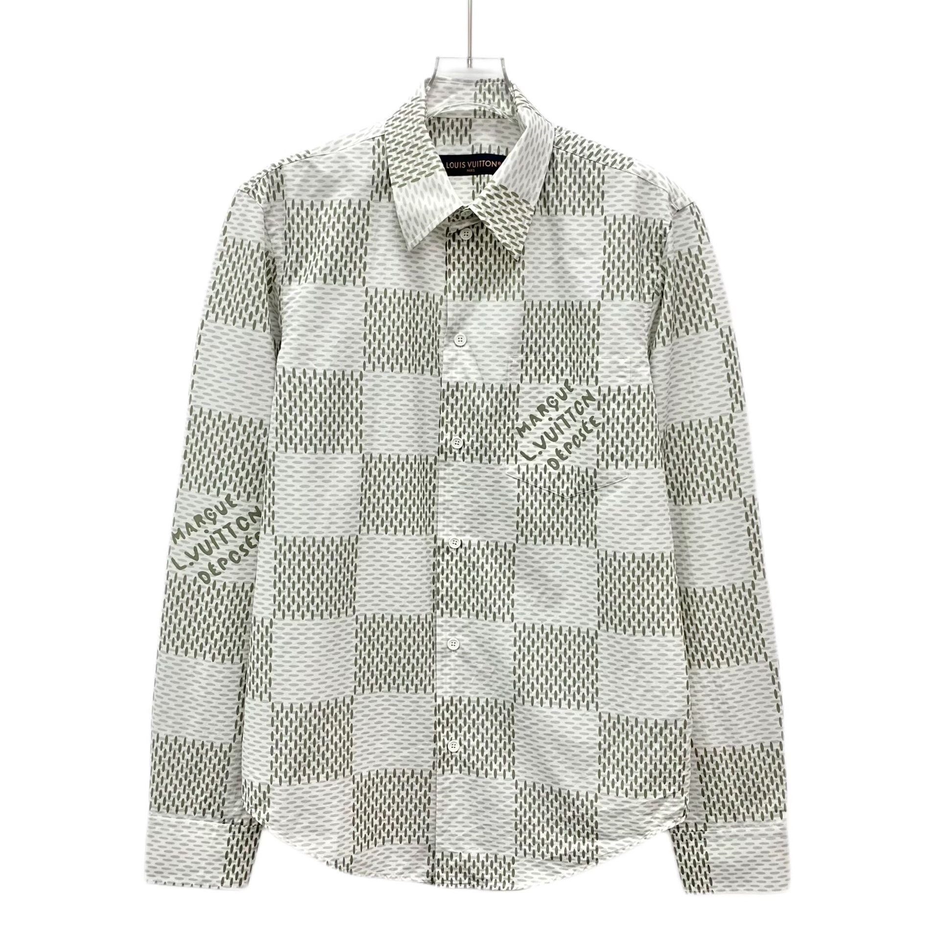 Louis Vuitton Louis Vuitton Damier Checkerboard Shirt XS Size US XS / EU 42 / 0 - 1 Thumbnail
