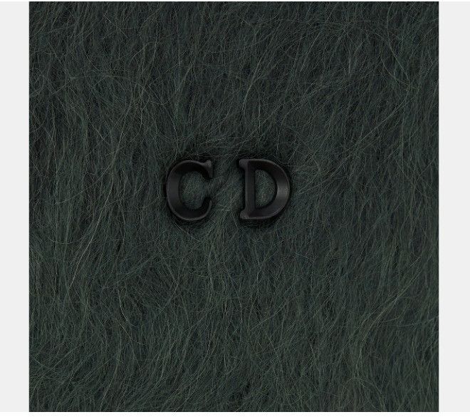 Dior o1w1db11124 Wool Knit Twin-Set in Deep Fuchsia & Green Size XS / US 0-2 / IT 36-38 - 3 Thumbnail