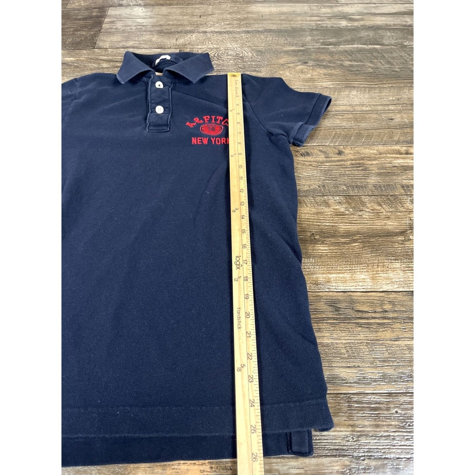 Abercrombie & Fitch VINTAGE Abercrombie & Fitch Shirt Mens M Muscle Fit Blue Embroidered Football Crew Neck Short Sleeve Shirt Mens Blue Football 90s Inspired Size US M / EU 48-50 / 2 - 2 Thumbnail