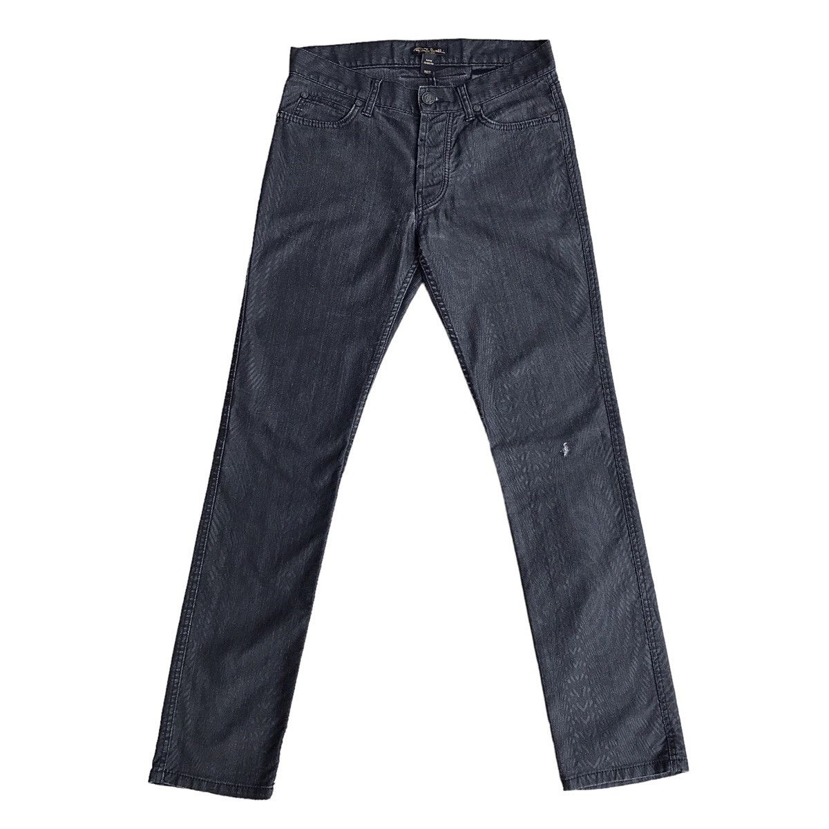 Roberto Cavalli At H&M Slim Textured Italian Designer Denim