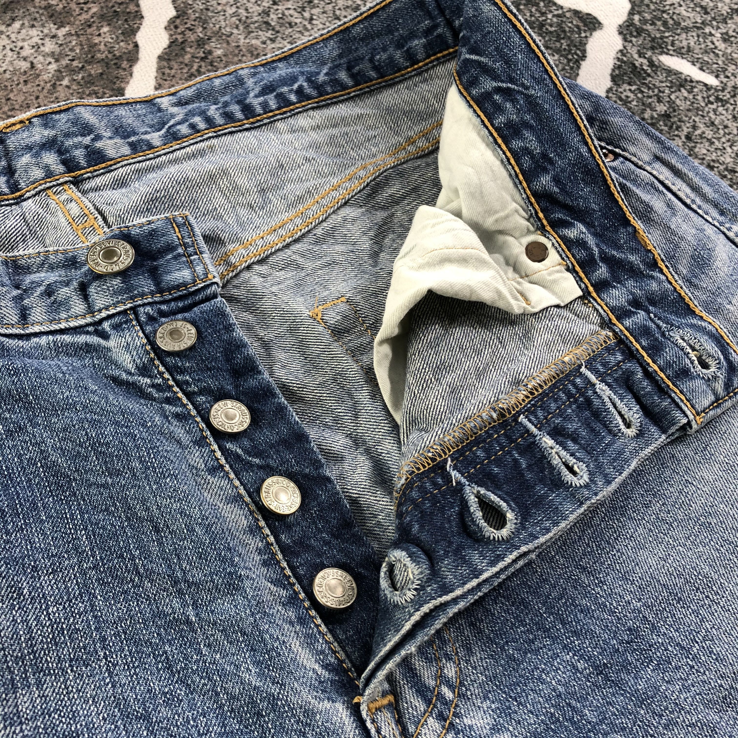 Levi's Vintage Levis 501 Jeans Dirty Wash Denim KJ1782 Size US 32 / EU 48 - 8 Thumbnail