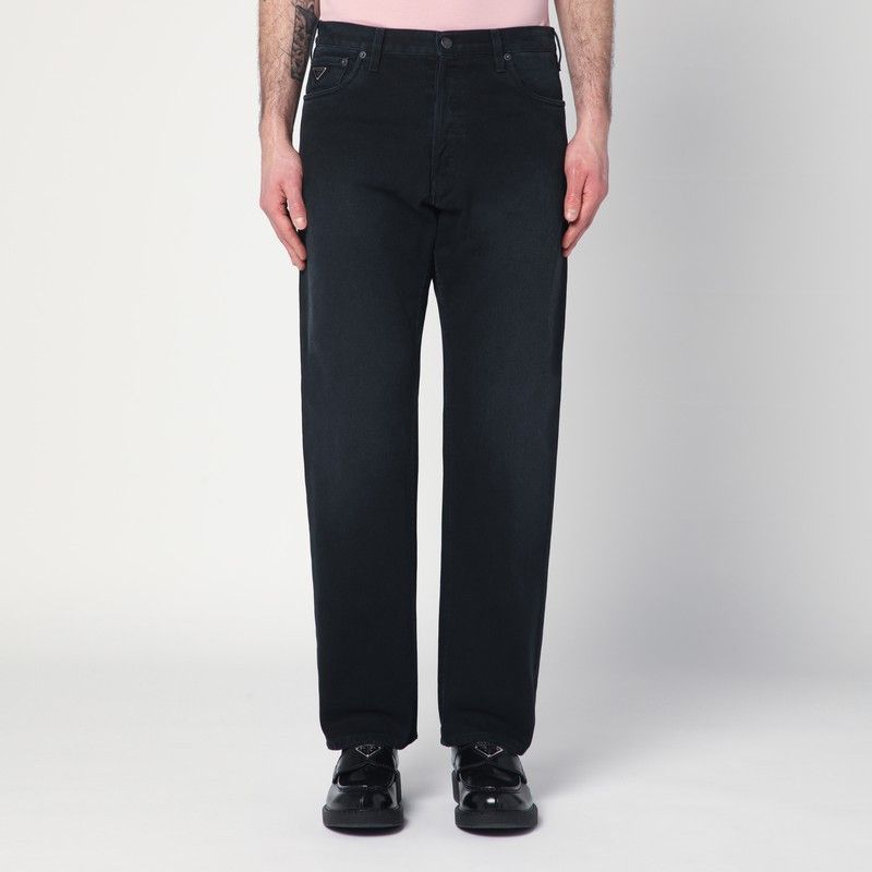 Prada Prada Black Straight Jeans Size US 32 / EU 48 - 1 Thumbnail