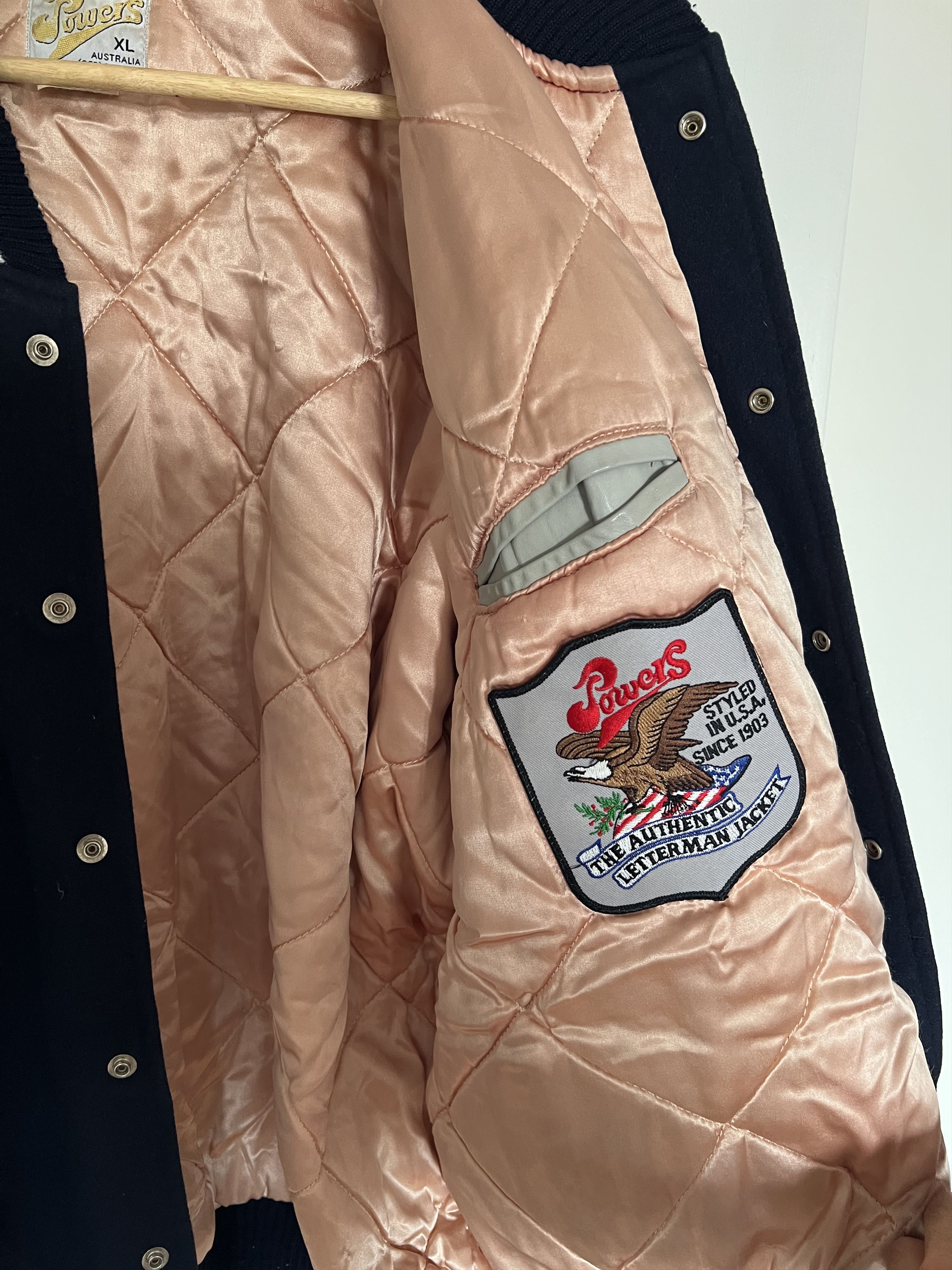 Other Powers Authentic Letterman Jacket Size US XL / EU 56 / 4 - 2 Thumbnail