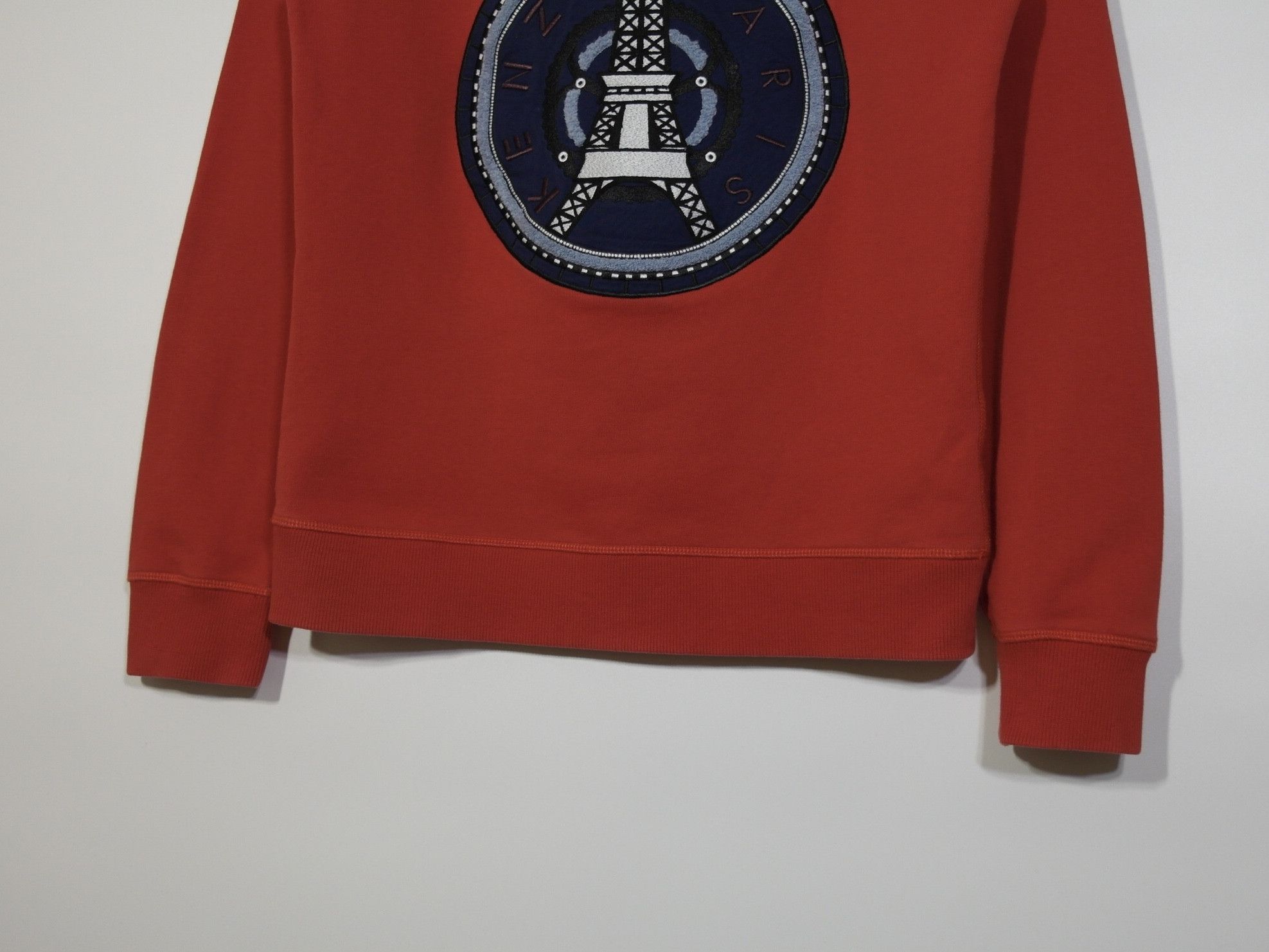 Kenzo Kenzo Paris Embroidered Eiffel Tower Sweatshirt Sz XS Size US XS / EU 42 / 0 - 3 Thumbnail