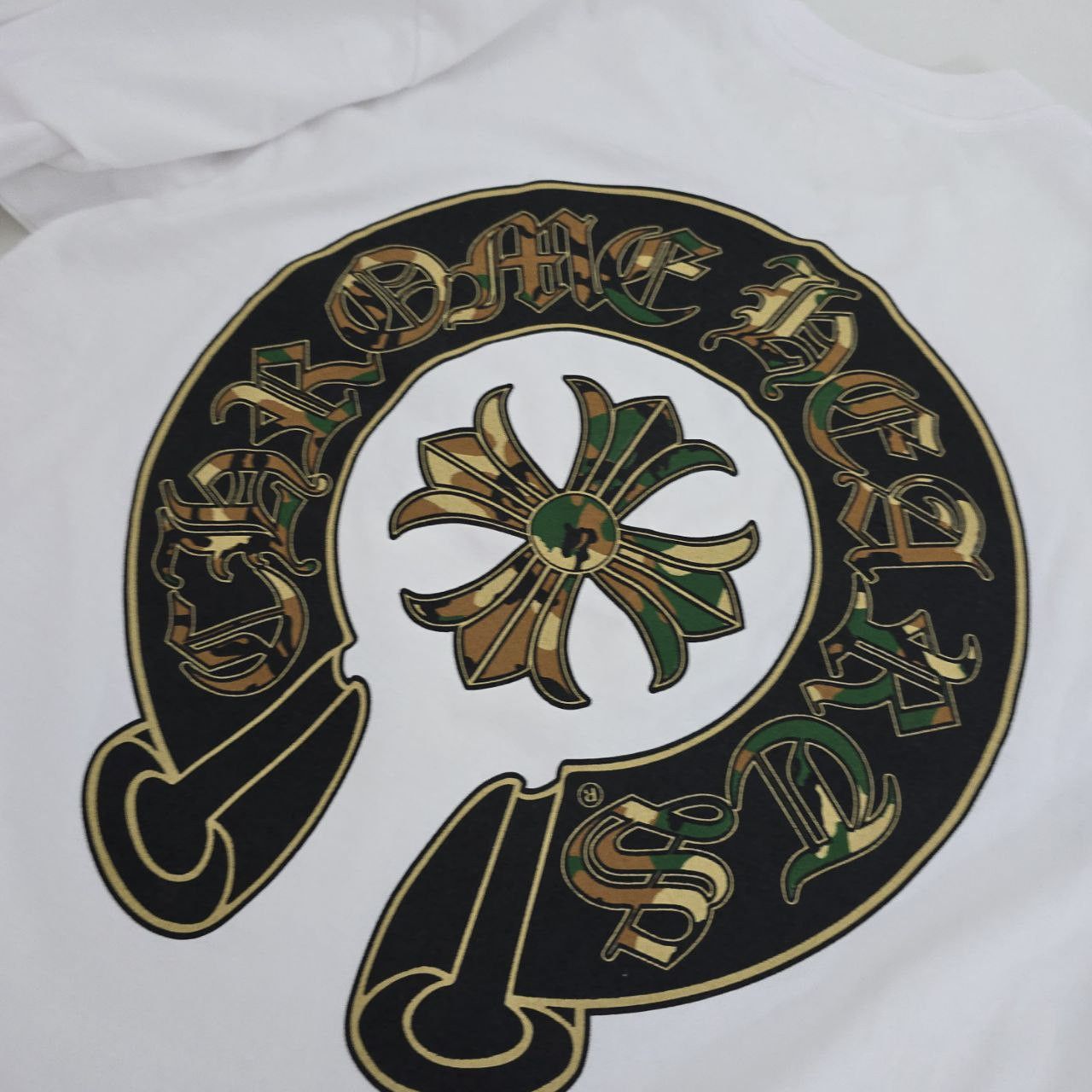 Chrome Hearts CHROME HEARTS Camo Tshirt White Size US M / EU 48-50 / 2 - 9 Thumbnail