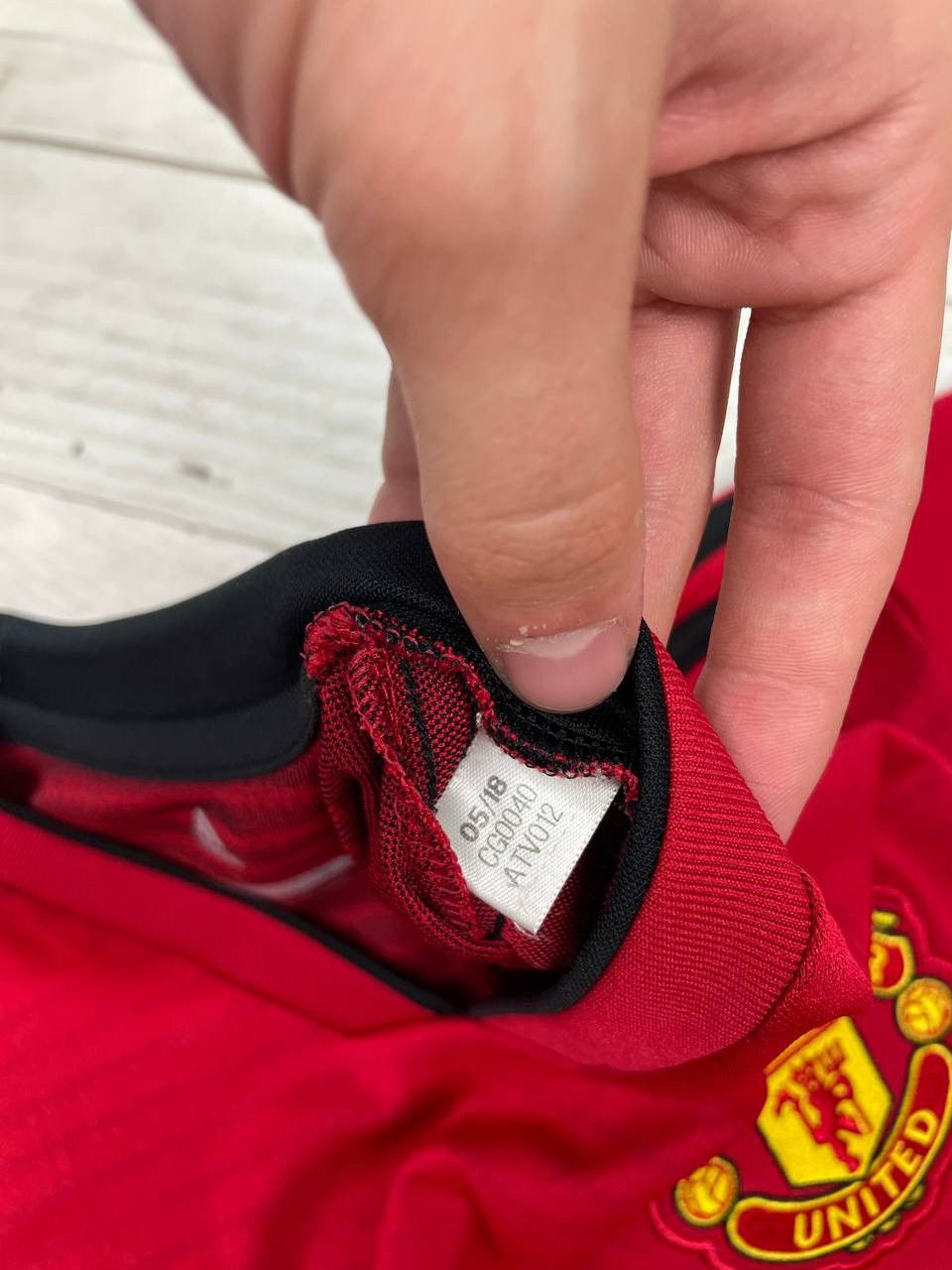 Adidas Adidas Manchester United 2018 2019 Home Shirt Soccer Jersey Size US L / EU 52-54 / 3 - 8 Thumbnail