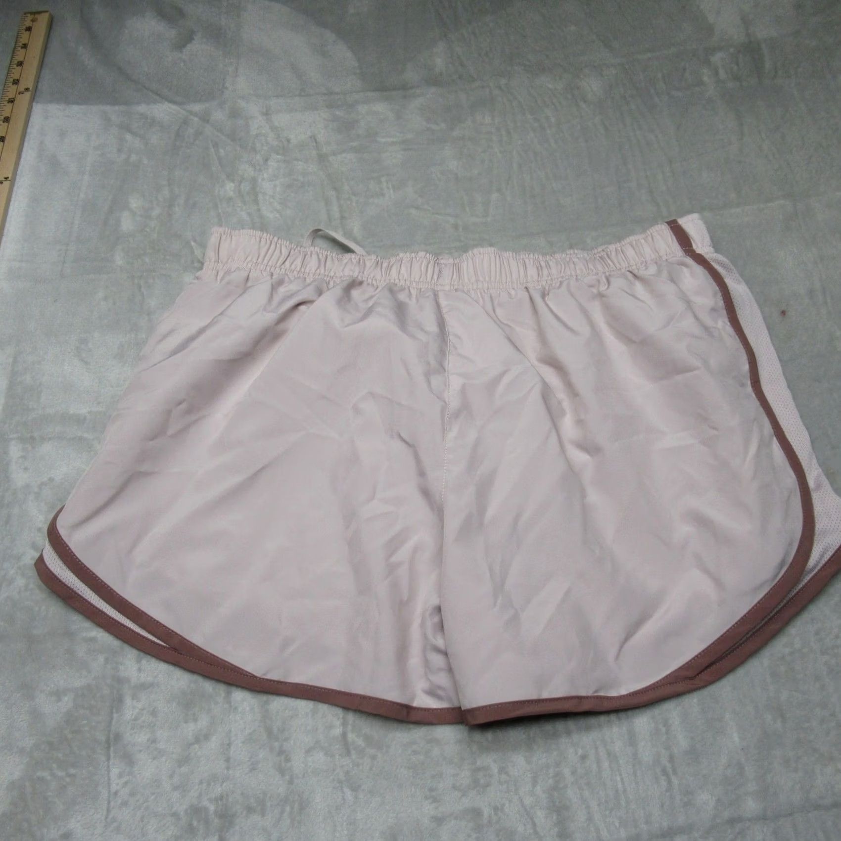 Nike Nike Shorts Womens XL Pink Dri-FIT Tempo Brief-Lined Running Active Size 40" / US 18 - 3 Thumbnail