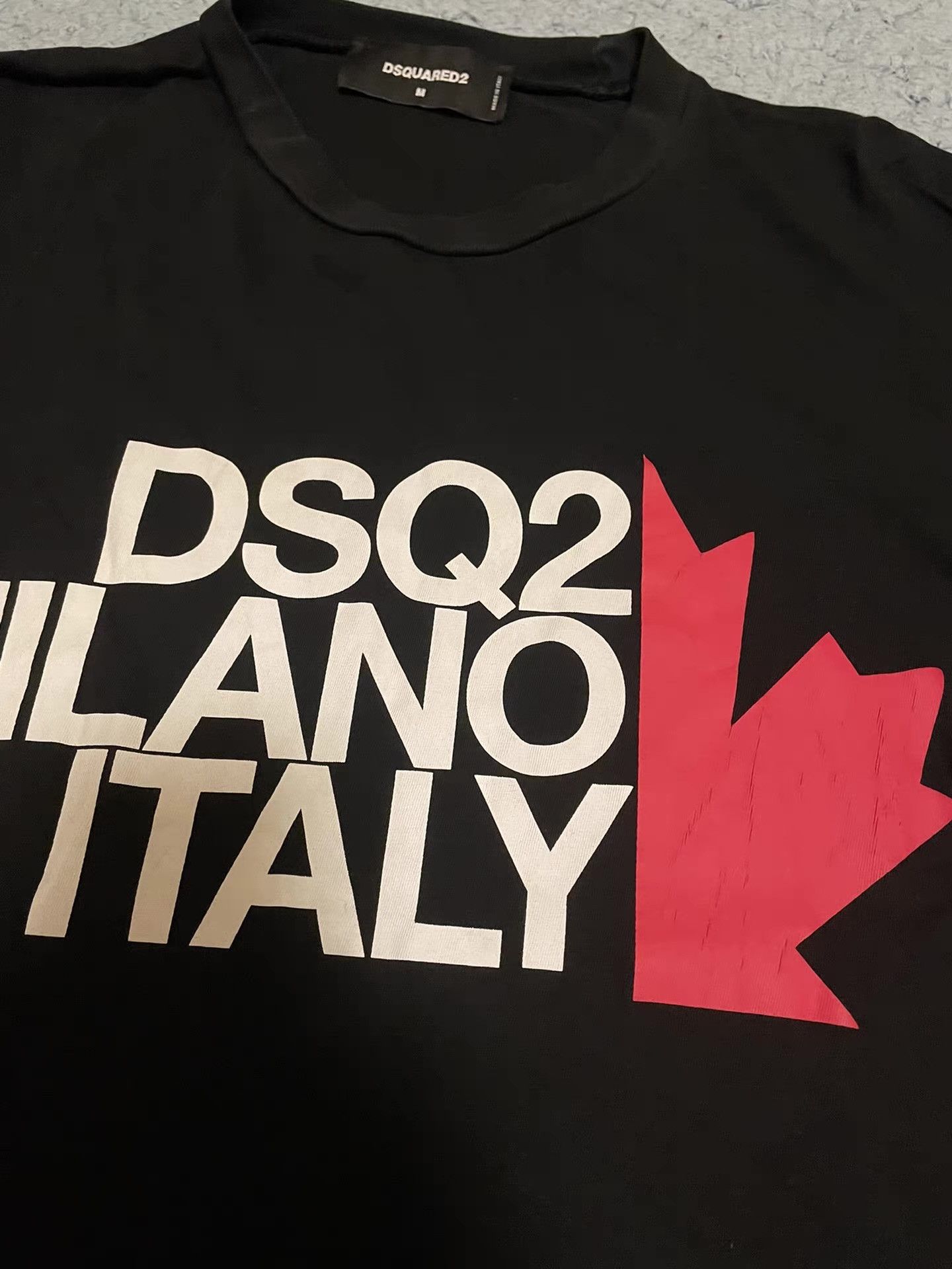 Dsquared2 Dsquared2 black short-sleeve T-shirt. Q4 Size US M / EU 48-50 / 2 - 3 Thumbnail