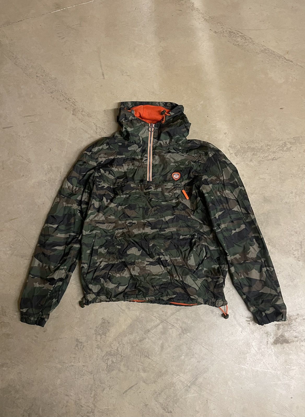 Superdry FREE WITH ANY PURCHASE Superdry Camo Quarter Zip Windbreaker Size US XL / EU 56 / 4 - 1 Thumbnail