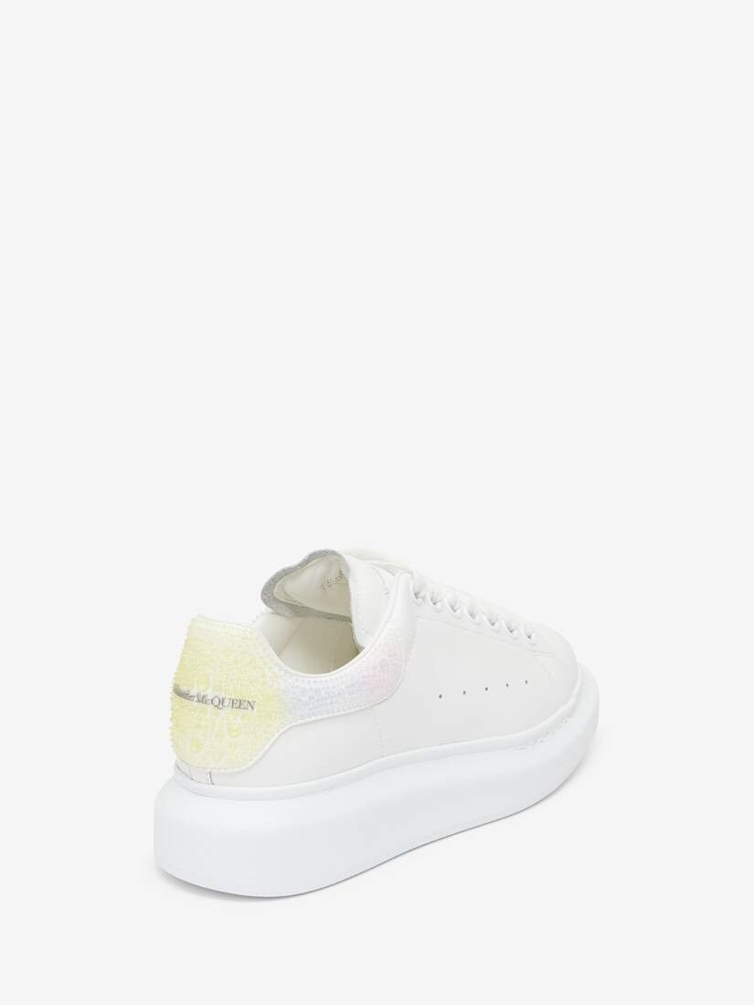 Alexander McQueen o1w1db10925 Oversized Sneaker in White/Multicolor Size US 11 / IT 41 - 4 Thumbnail