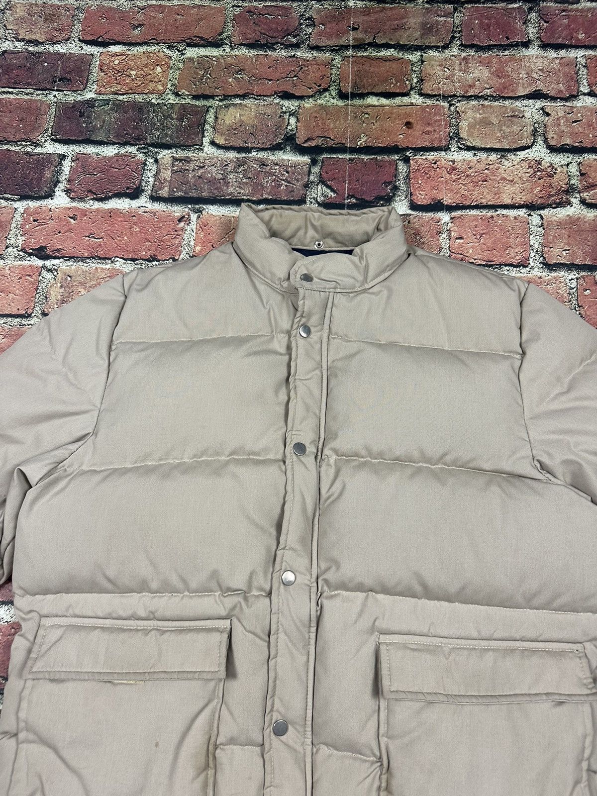 Vintage Vintage Montgomery Ward Down Puffer Jacket Coat 70s Feathers Size US L / EU 52-54 / 3 - 7 Thumbnail