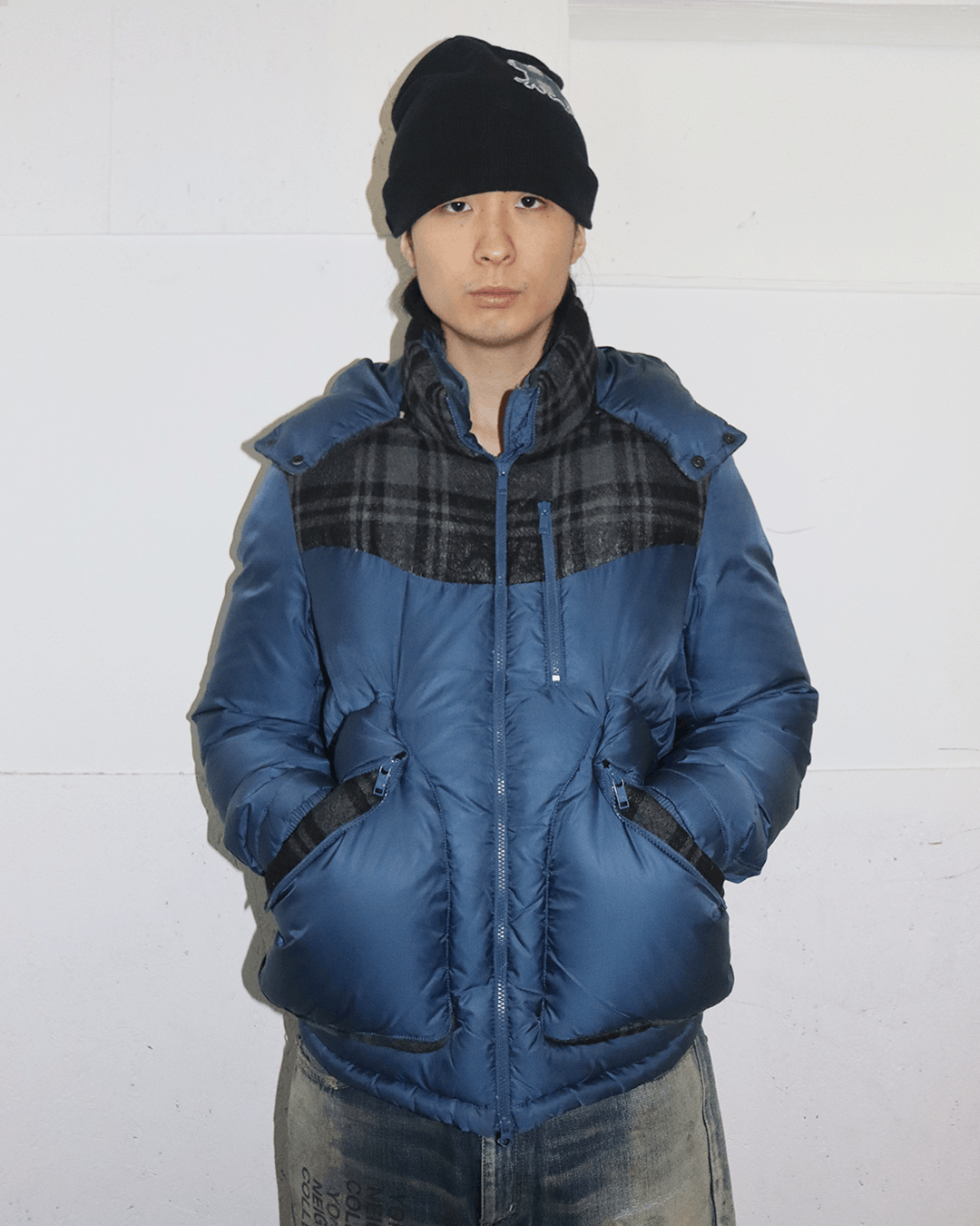 Y-3 Y-3 Check Pattern Down Jacket Size US M / EU 48-50 / 2 - 3 Thumbnail