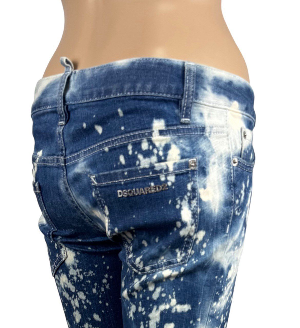Dsquared2 Dsquared2 Skinny Jeans Ankle Zip Crop Women size 40 Size 27" / US 4 / IT 40 - 7 Thumbnail