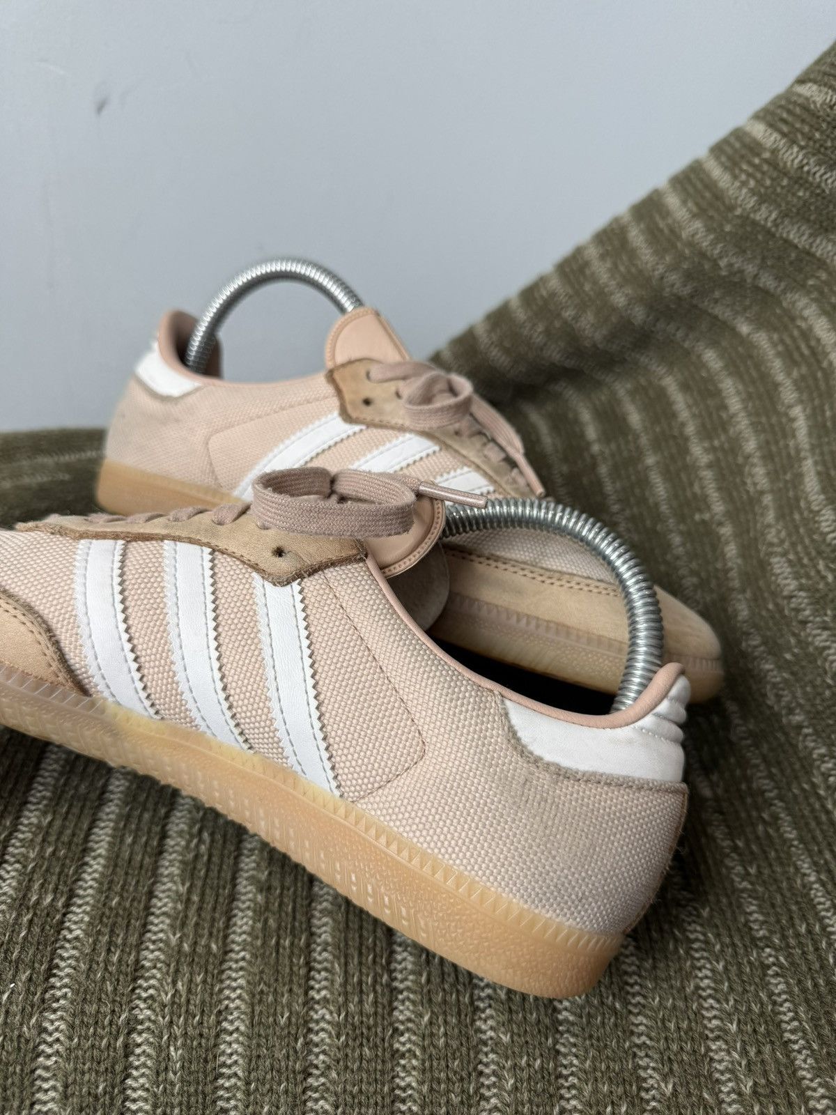 Japanese Brand Y2K Vintage Adidas Samba Low Top Suede Trainers Sneakers Size US 7 / IT 37 - 8 Thumbnail