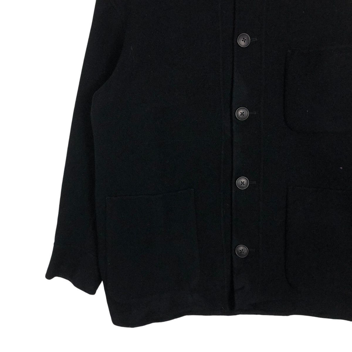 Japanese Brand 🔥VINTAGE WOOL BUTTON JACKET BIKER J+ By JILL SANDER Size US S / EU 44-46 / 1 - 6 Thumbnail