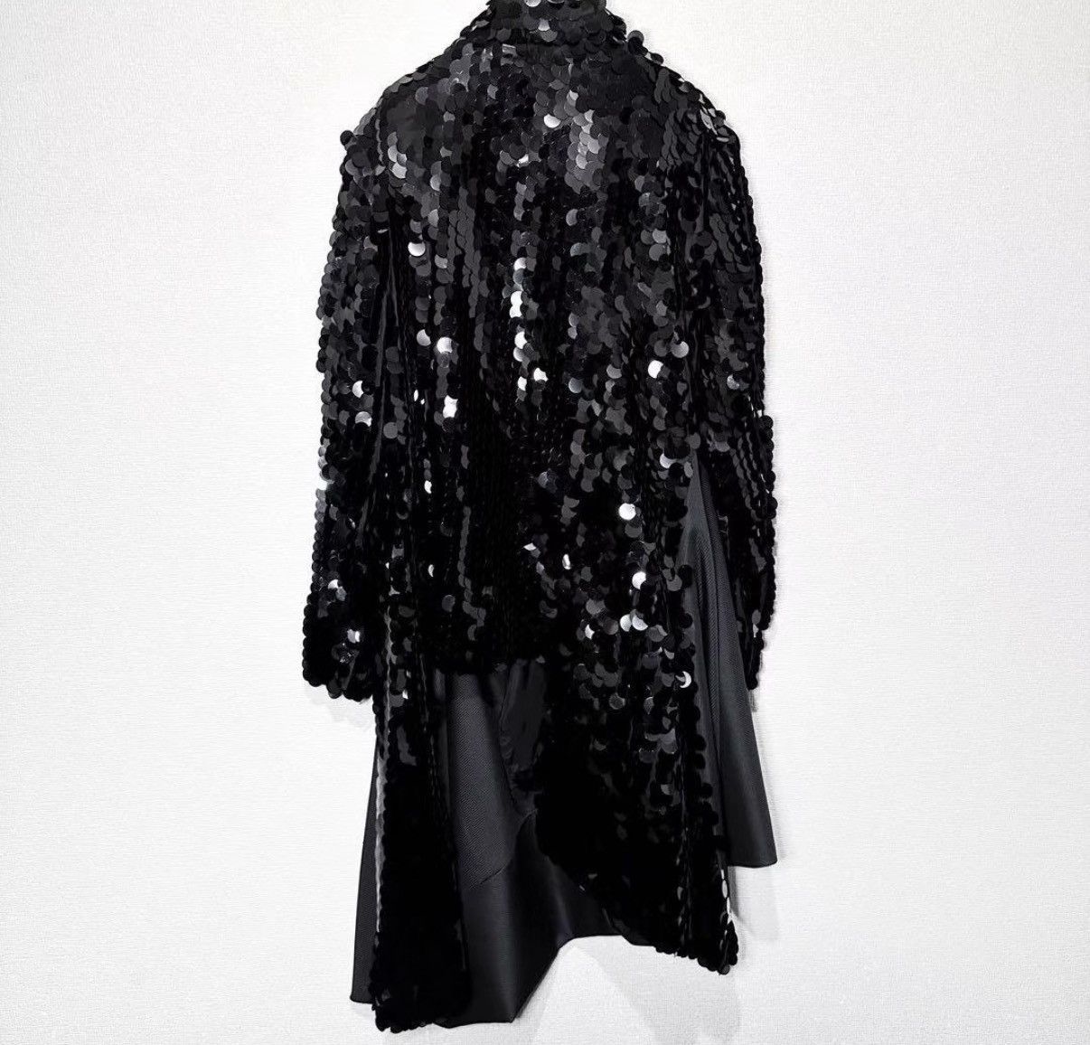 Comme des Garcons Comme des Garçons AD2021 Sequin Deconstructed Coat K23 Size L / US 10 / IT 46 - 2 Thumbnail