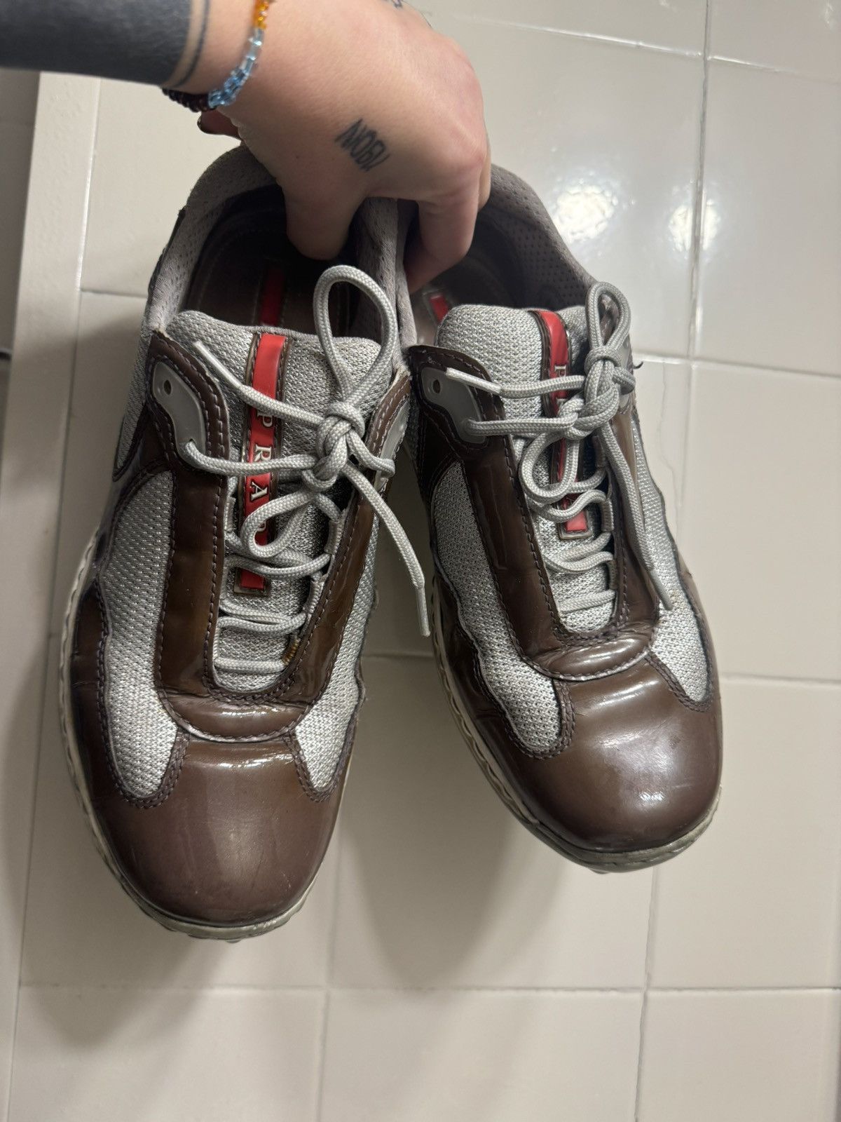 Prada Prada American Scup 37 Size US 7 / IT 37 - 1 Thumbnail