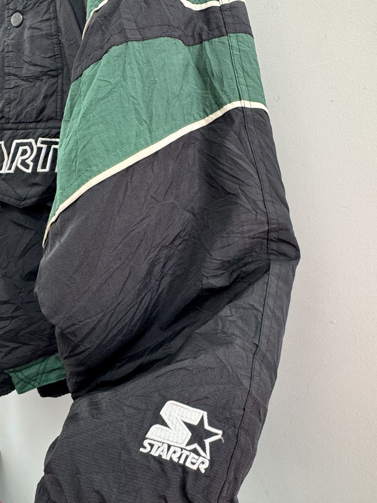 Starter Vintage 90's Starter Big Logo Embroidery Jacket Pullover Size US XL / EU 56 / 4 - 8 Thumbnail