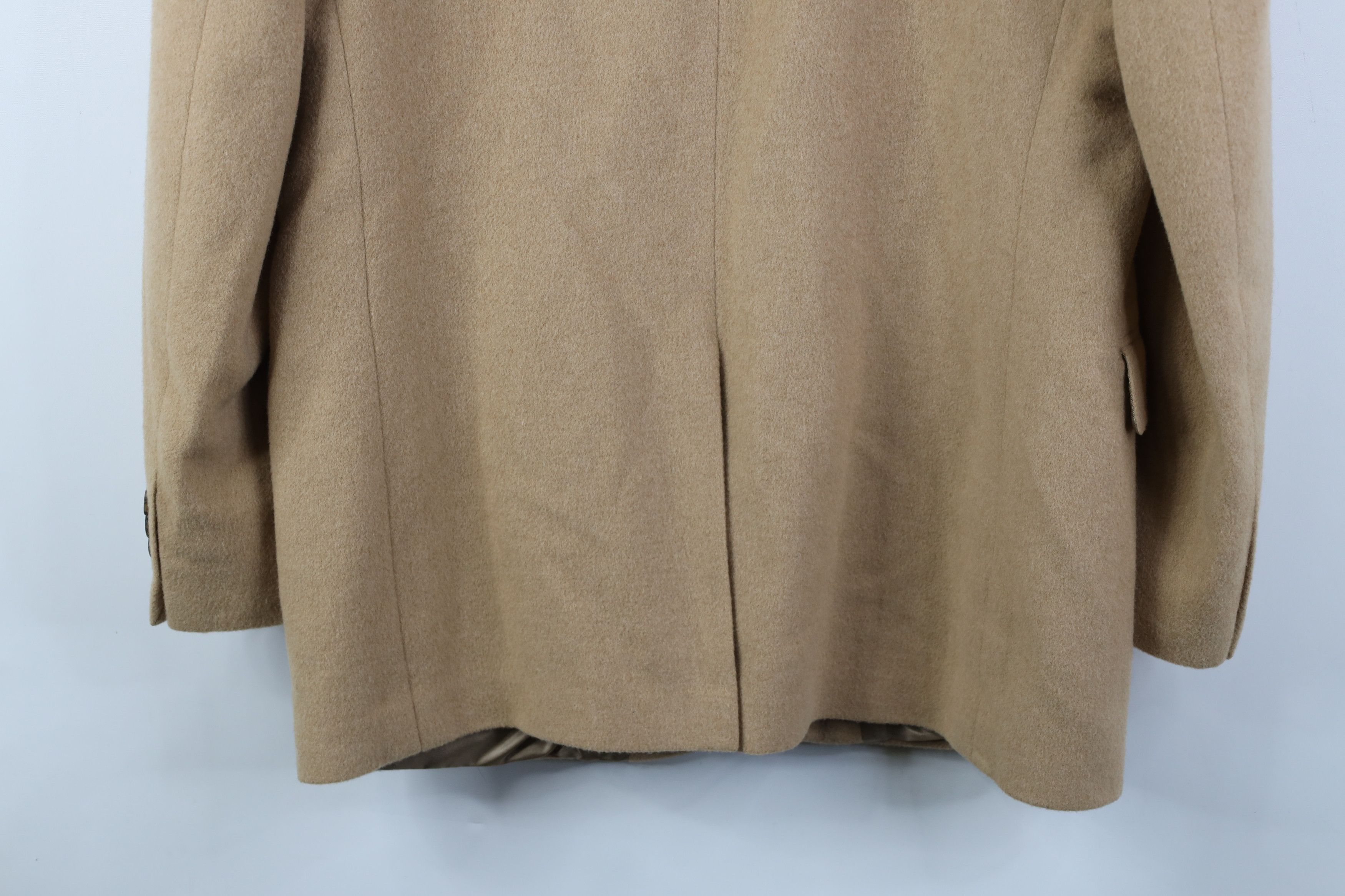 Jos. A. Bank Jos A Bank Camel Hair Suit Coat Blazer Jacket Beige Brown Size US XXL / EU 58 / 5 - 15 Thumbnail