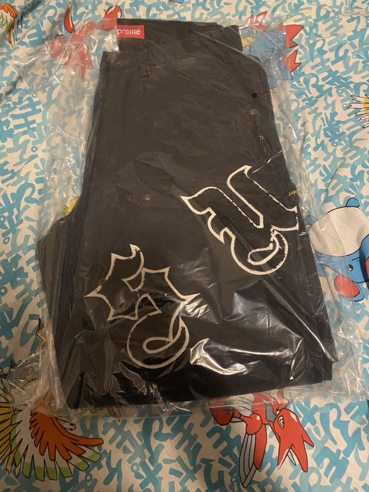Supreme Supreme Old English Canvas Double Knee Painter Pant 30 Size US 30 / EU 46 - 4 Thumbnail