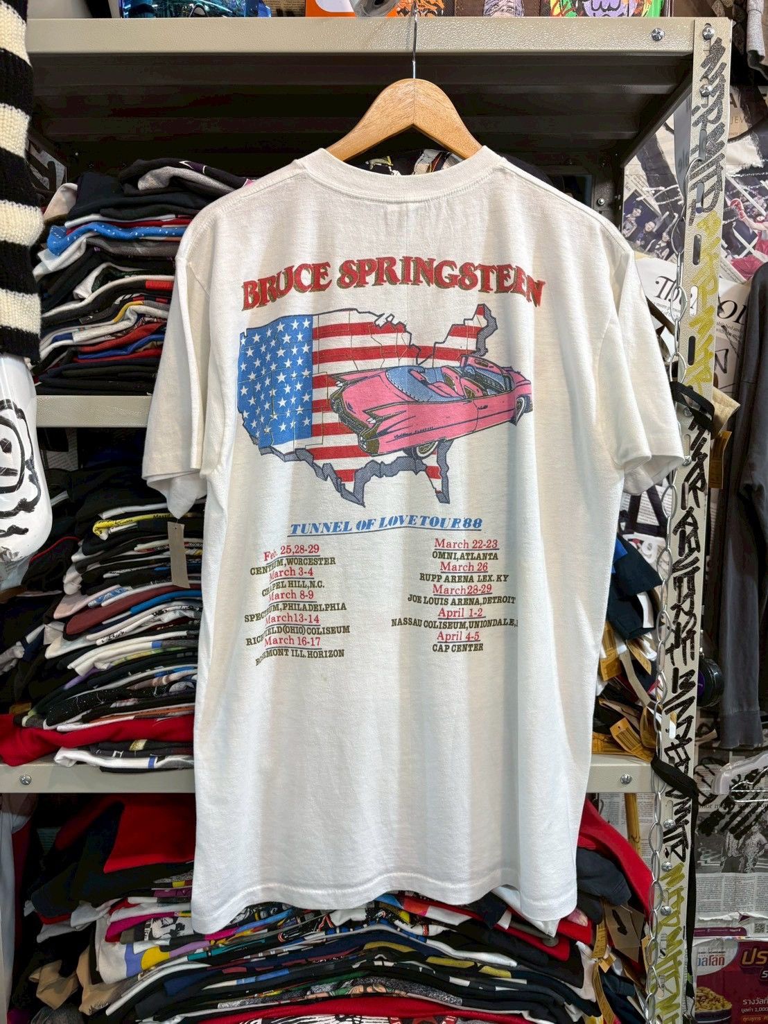 Vintage Bruce Springsteen 1988’s Size US XL / EU 56 / 4 - 6 Thumbnail