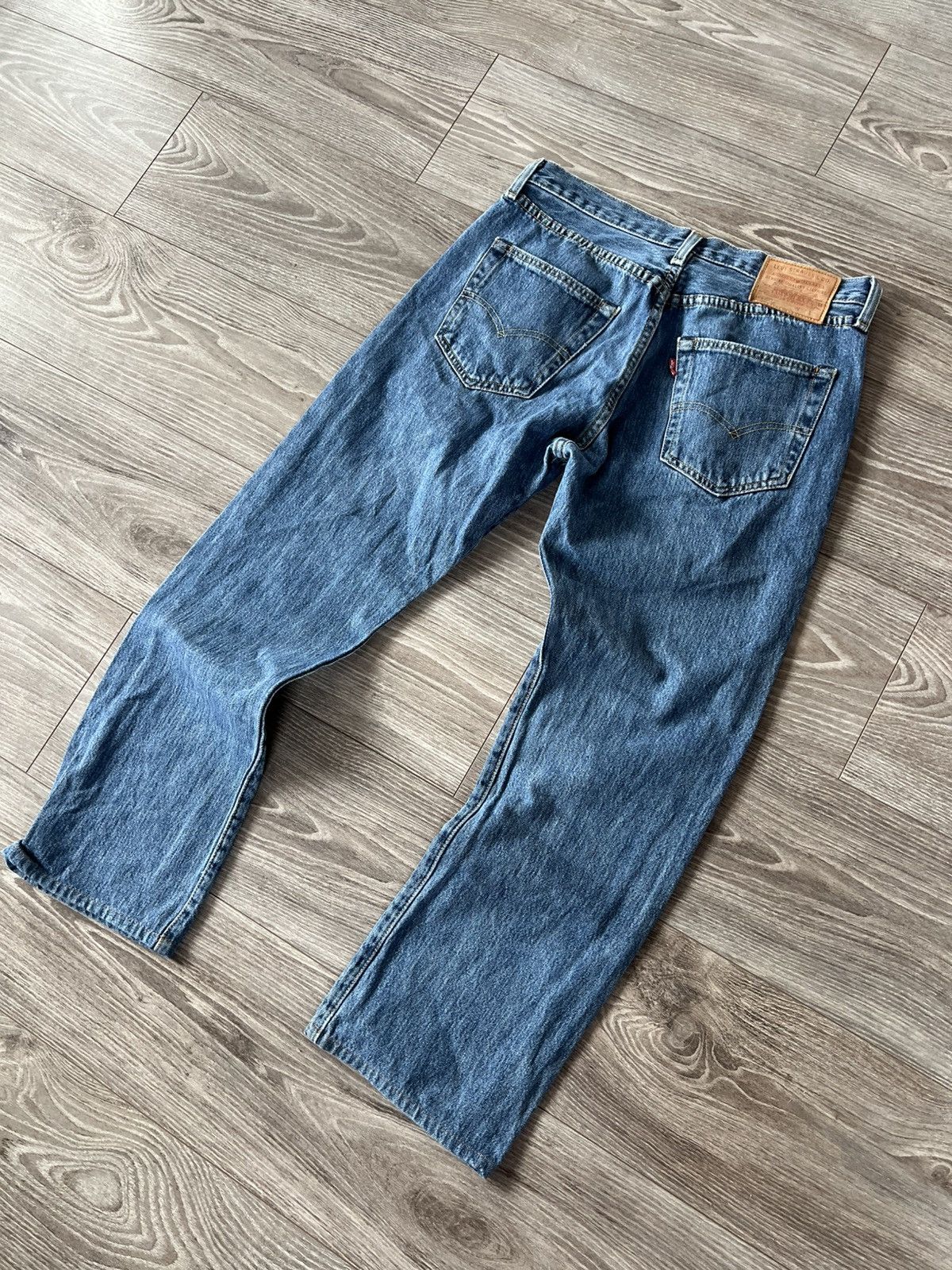 Levi's ‼️LEVIS PREMIUM Quality 501 Salvage DENIM Classic Jeans‼️ Size US 32 / EU 48 - 18 Thumbnail