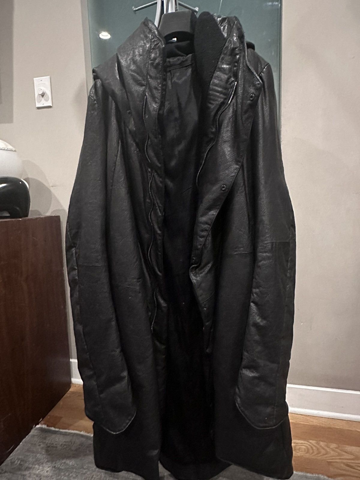 FW 2014/15 Julius Down Leather Parka Runway