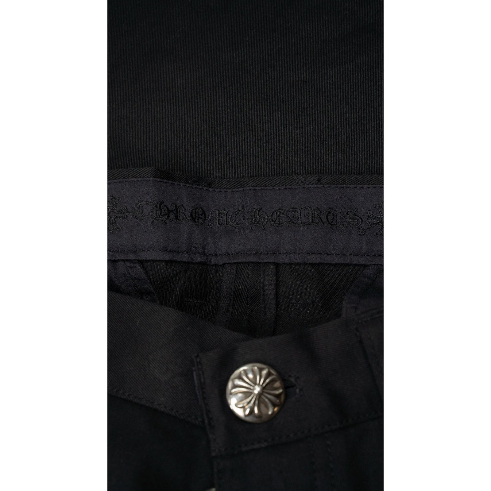 Chrome Hearts Camouflage Cross Black Chinos Jeans Size US 31 - 12 Thumbnail