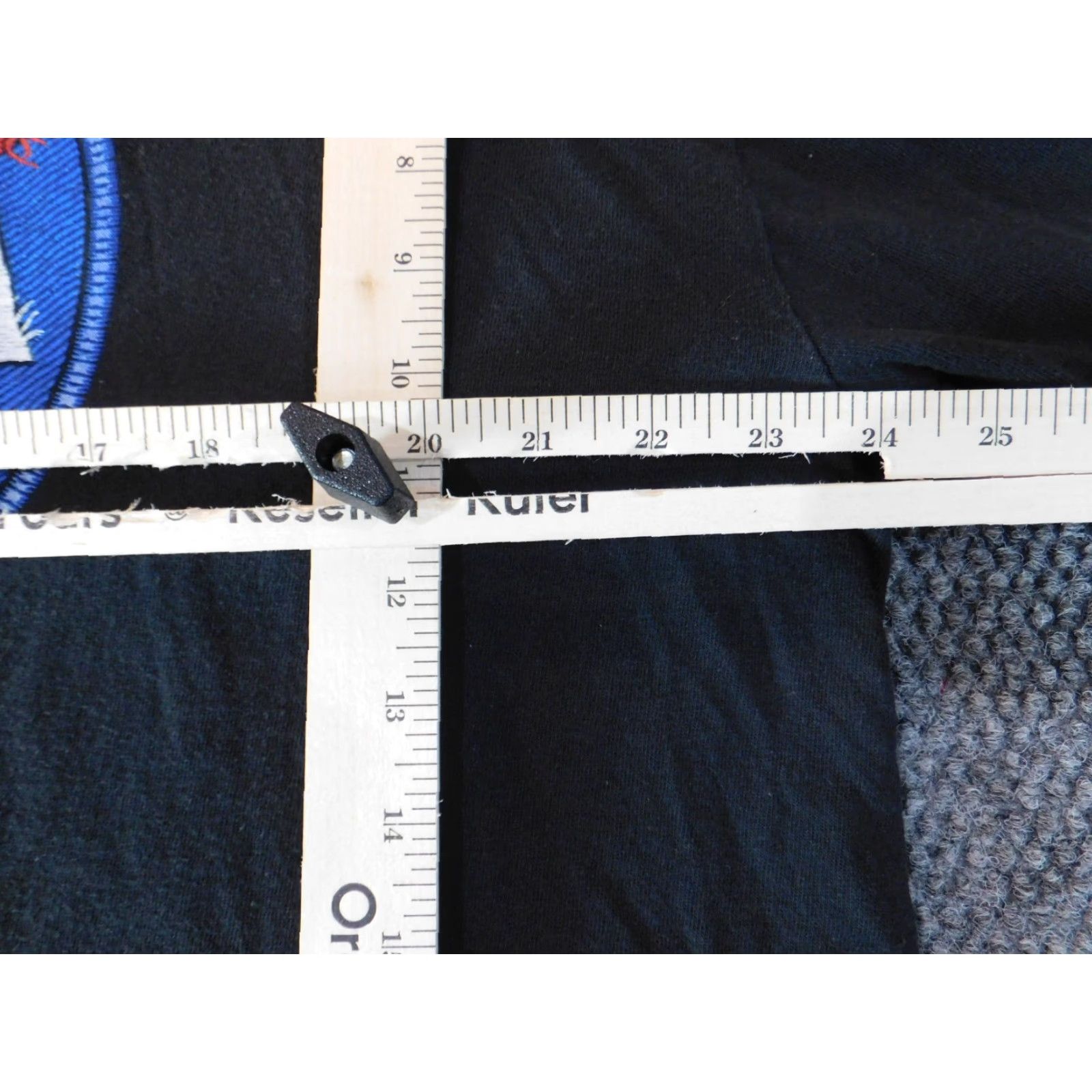 NASA Nasa Mens Shirt 2XL Black Long Sleeve Logo Graphic Space Aero Shirt Mens XXL Black Logo Space Aero Size US XXL / EU 58 / 5 - 5 Thumbnail