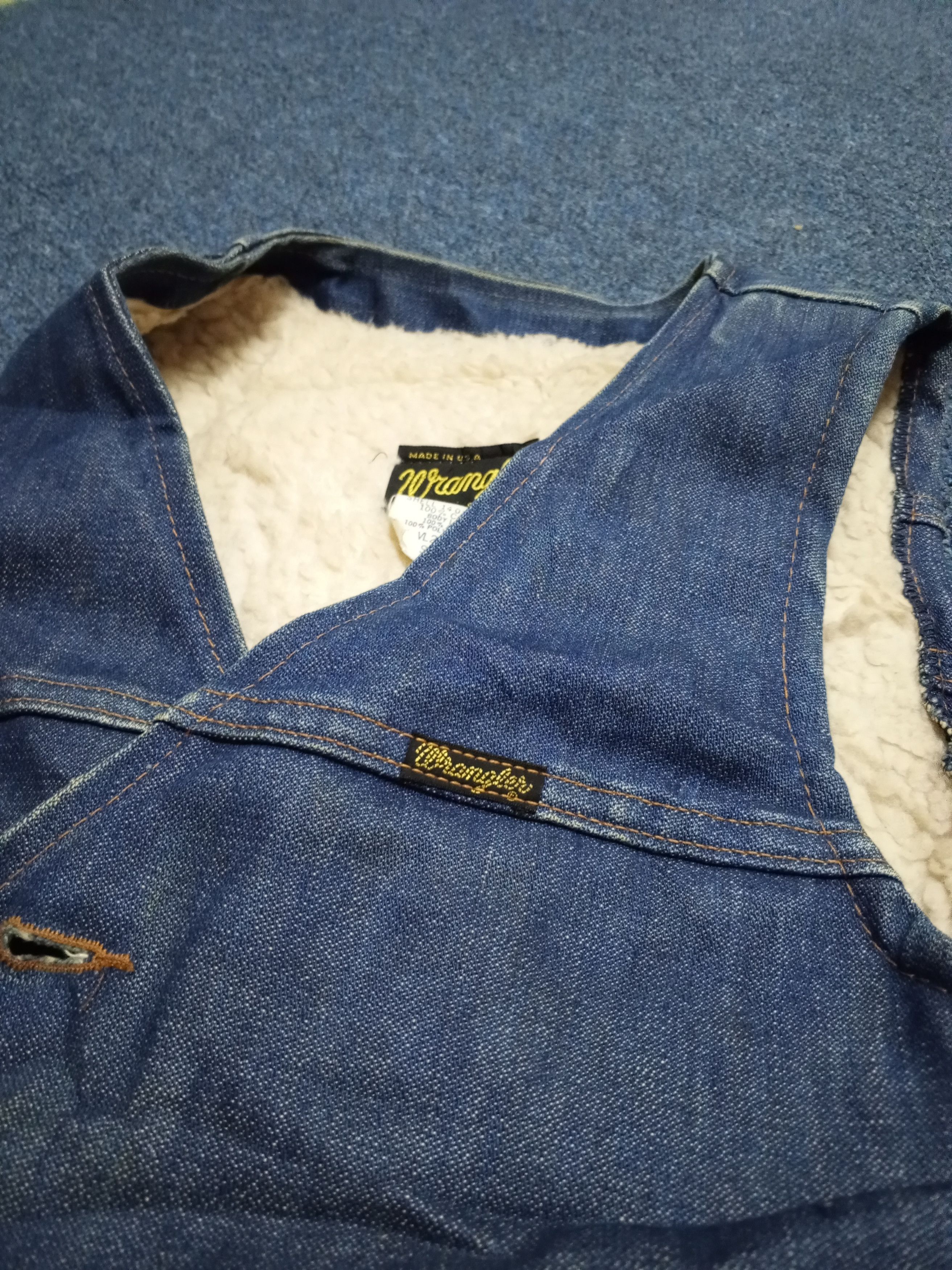 Wrangler Vest wrangler vintage rare Size US M / EU 48-50 / 2 - 7 Thumbnail