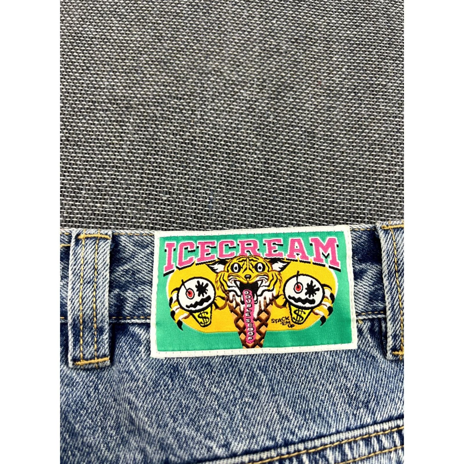 Billionaire Boys Club Billionaire Boys Club ICECREAM Running Dog Jeans Size 30 Blue Medium Mens Size US 30 / EU 46 - 6 Thumbnail