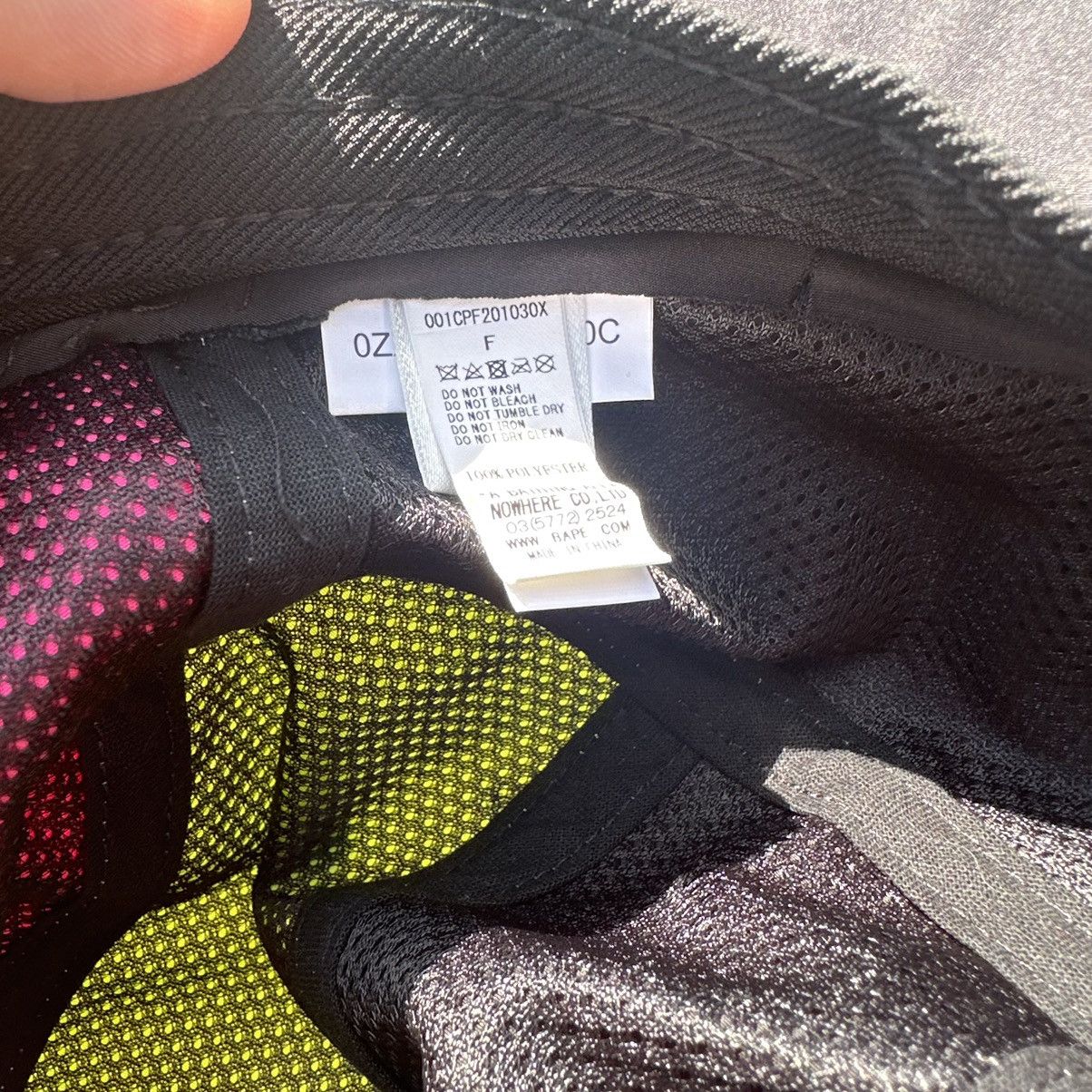 Bape Color Block Jet Cap Size ONE SIZE - 6 Thumbnail