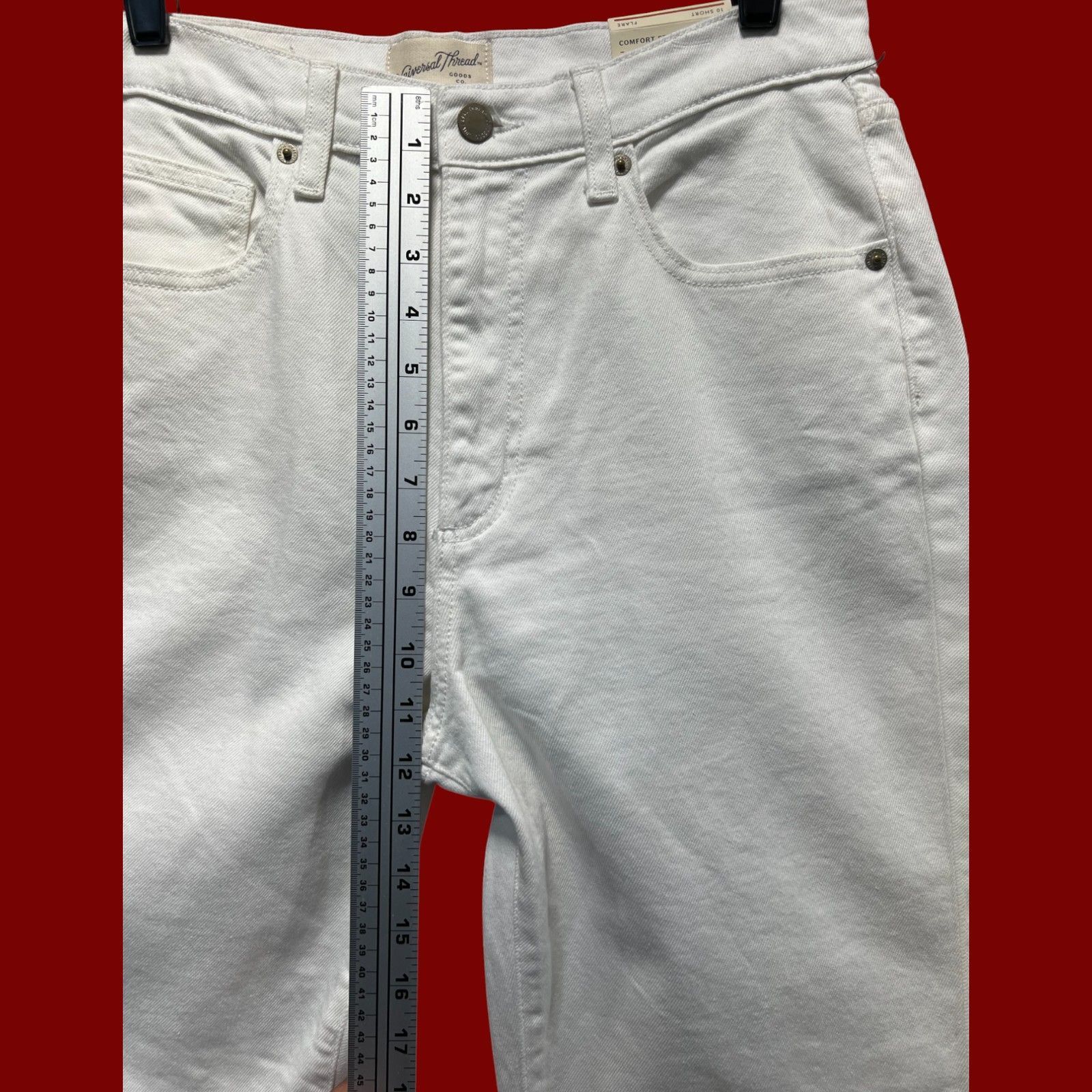 Other Universal Thread - Women's High Rise Flare - Fitted Hip And Size 32" / US 10 / IT 46 - 5 Thumbnail