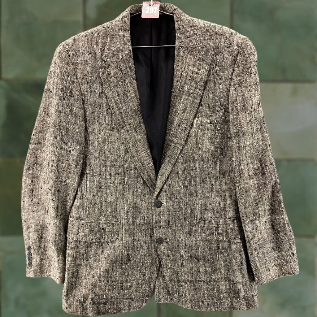 Vintage ANDHURST Sport Coat Mens 40 R Wool Blend Vintage Tweed Blazer Jacket Size 40R - 1 Thumbnail
