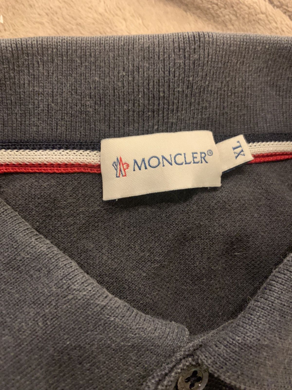 Moncler × Vintage Vintage moncler polo Size US XL / EU 56 / 4 - 5 Thumbnail